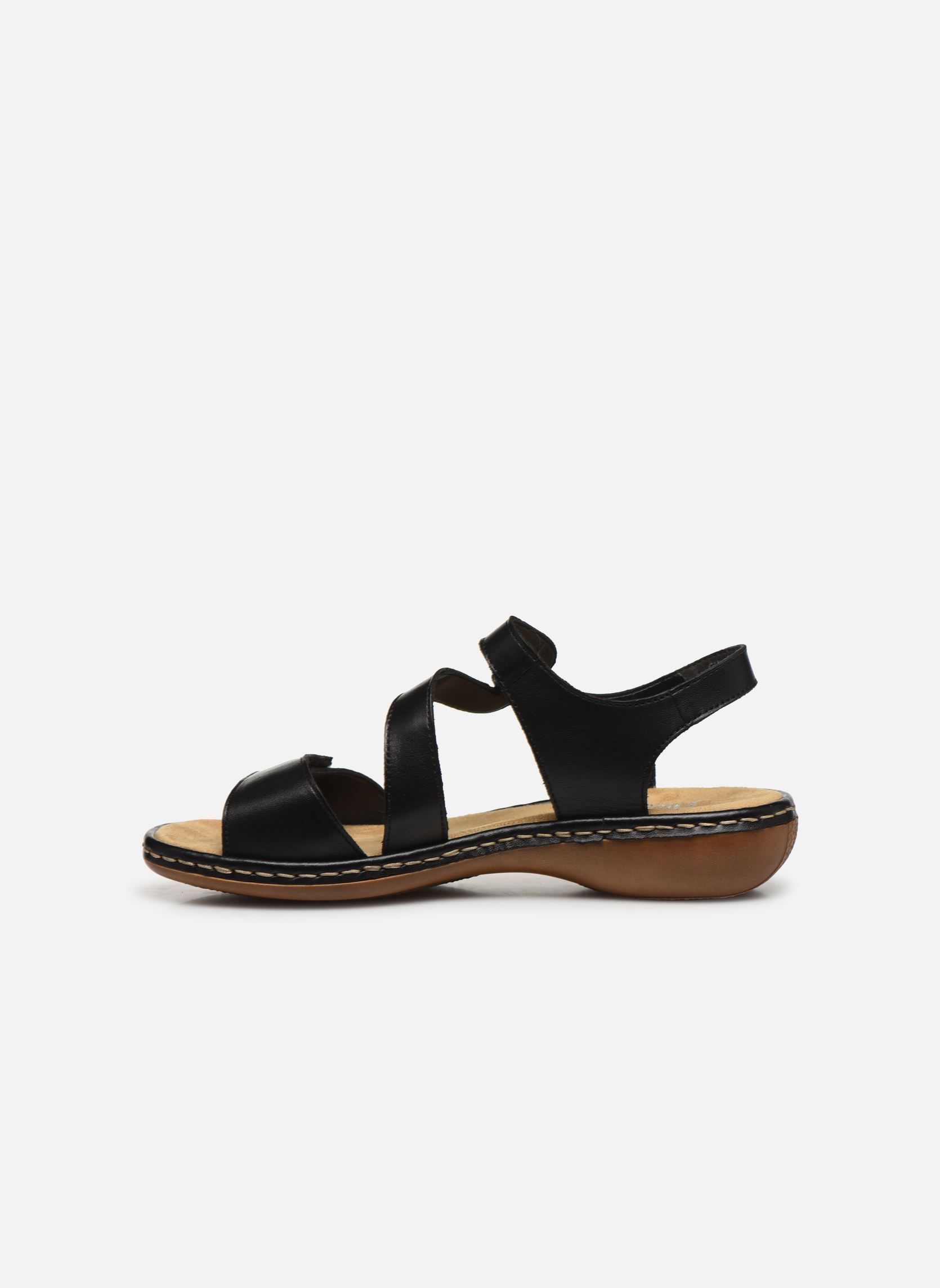 Sandales Ababe femme noir Rieker Sandales Ababe femme noir NOIR