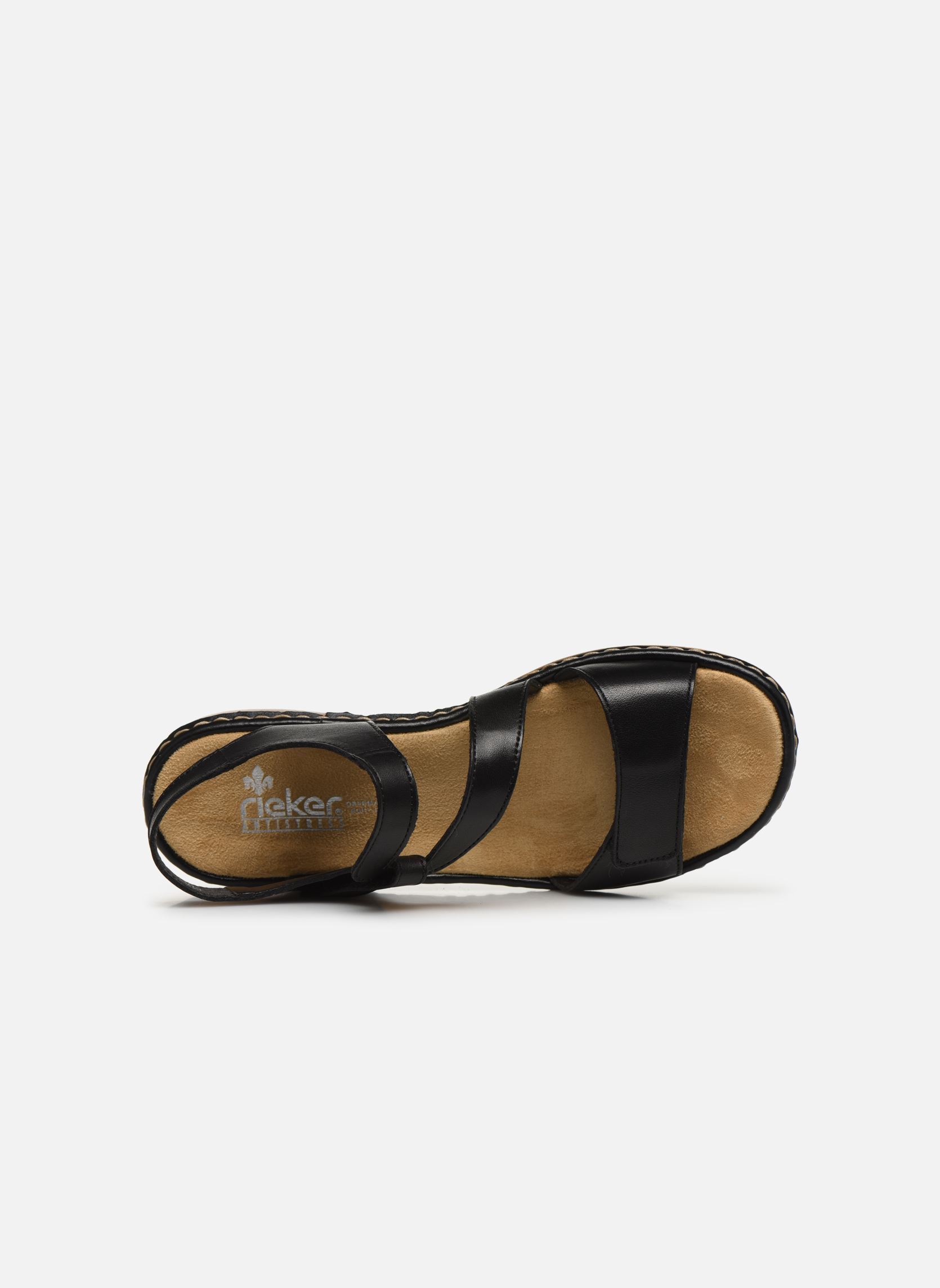 Sandales Ababe femme noir Rieker Sandales Ababe femme noir NOIR