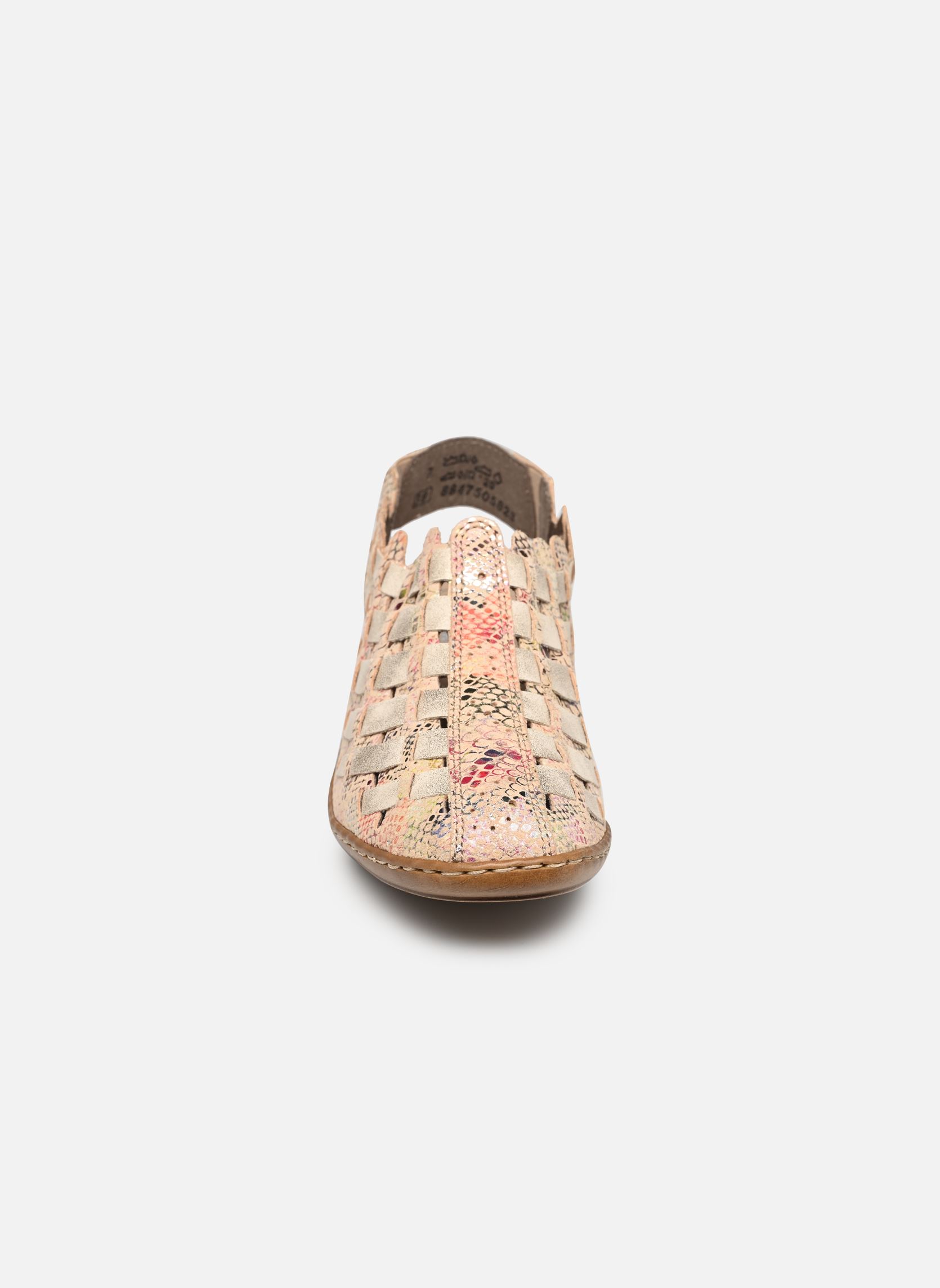 Sandales Pooja femme beige Rieker Sandales Pooja femme beige BEIGE-MULTI/MUSCHEL/MULTI