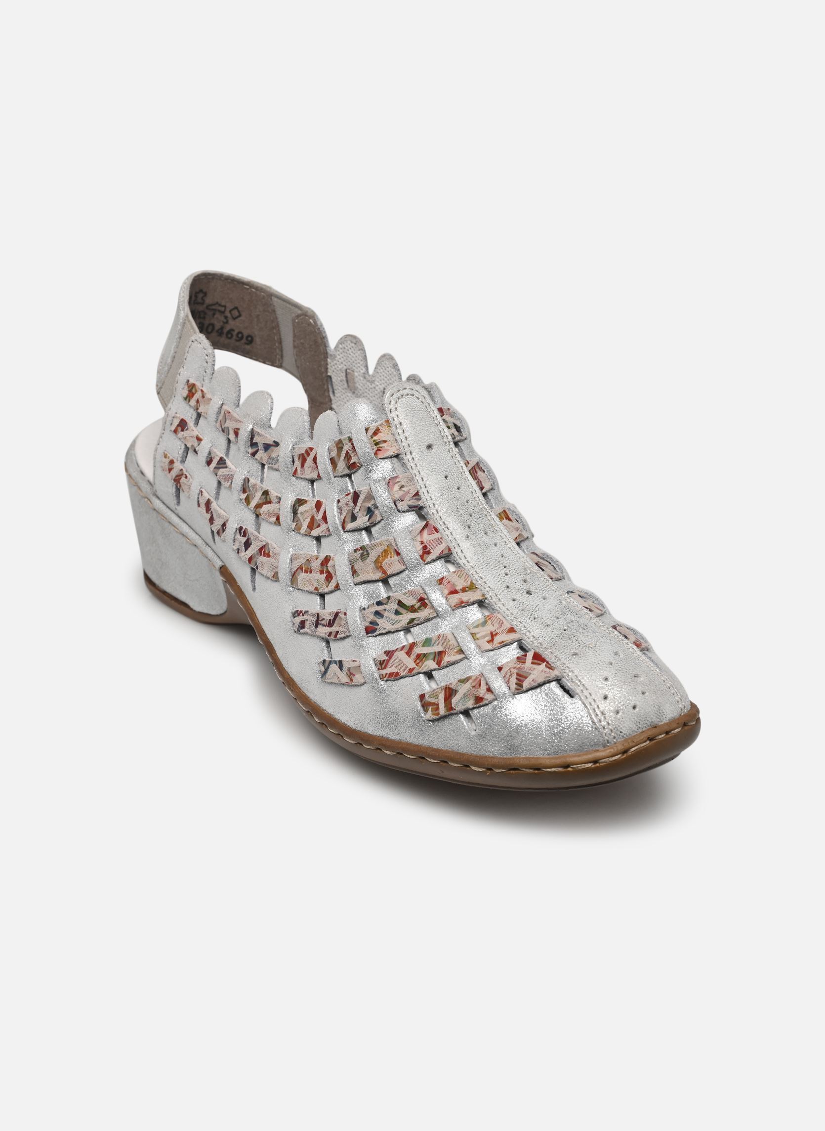 Sandalen Pooja dames grijs Rieker Sandalen Pooja dames grijs GRIS COMBINE