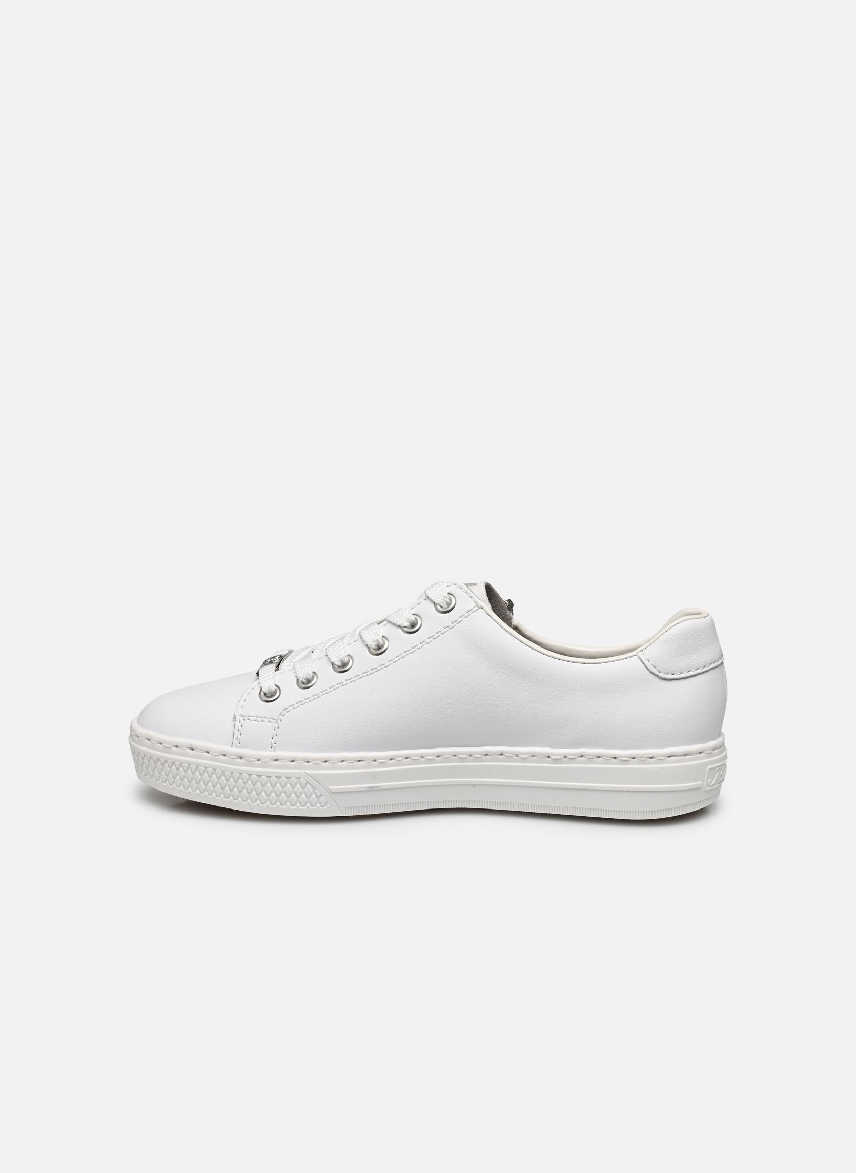 Lage sneakers Loui dames wit Rieker Lage sneakers Loui dames wit SPORTWEISS/WEISS