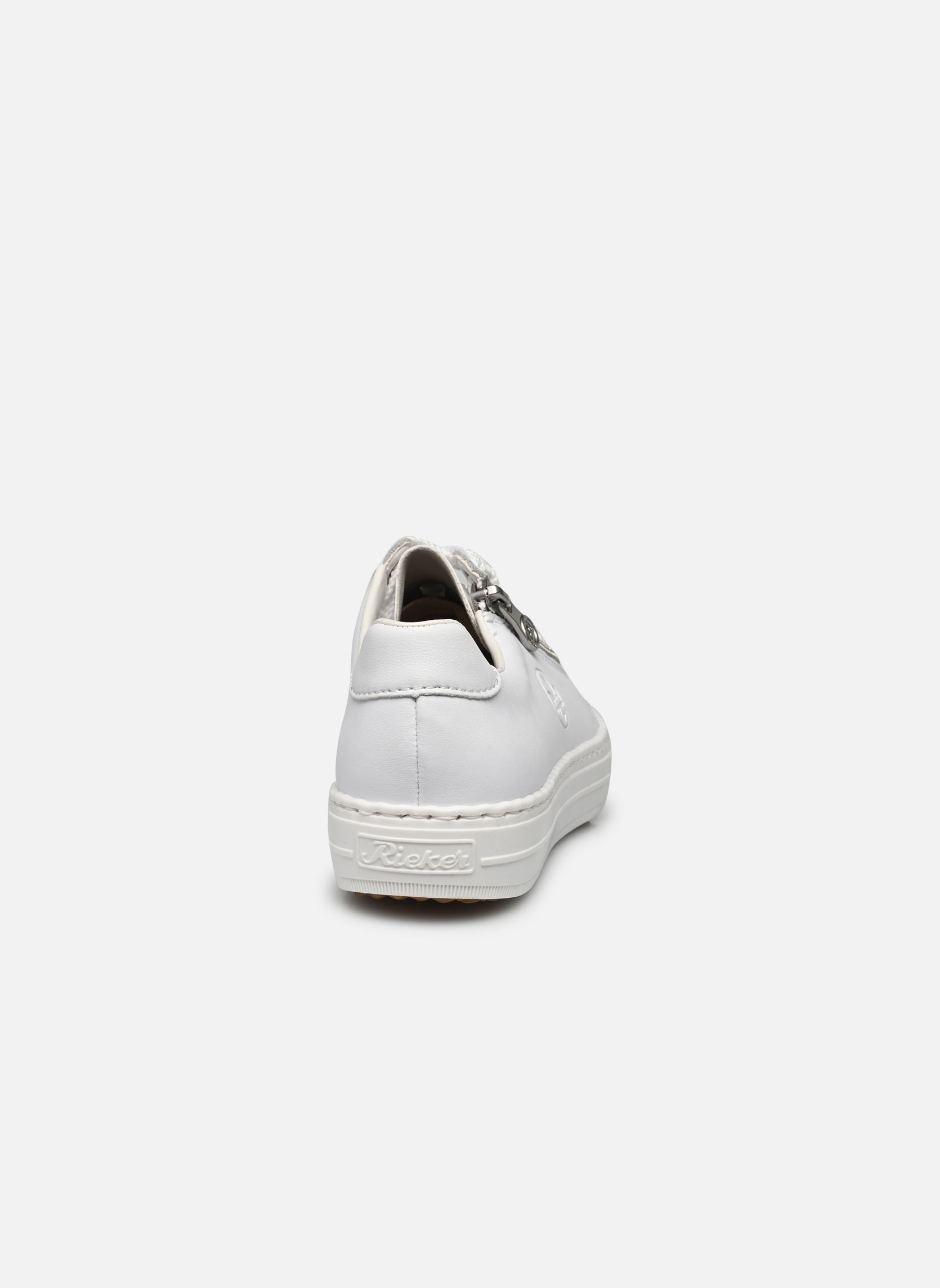 Lage sneakers Loui dames wit Rieker Lage sneakers Loui dames wit SPORTWEISS/WEISS
