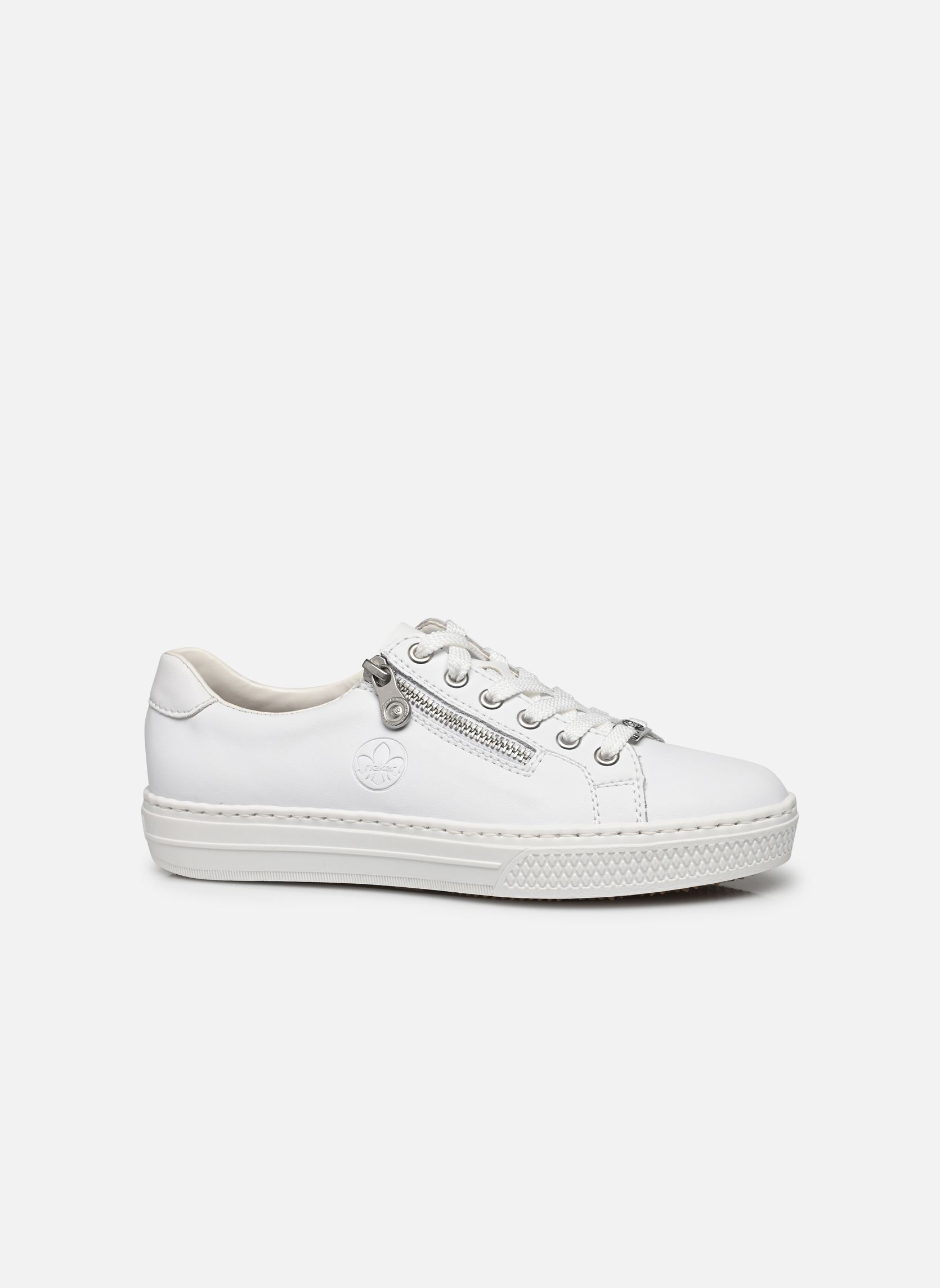 Lage sneakers Loui dames wit Rieker Lage sneakers Loui dames wit SPORTWEISS/WEISS