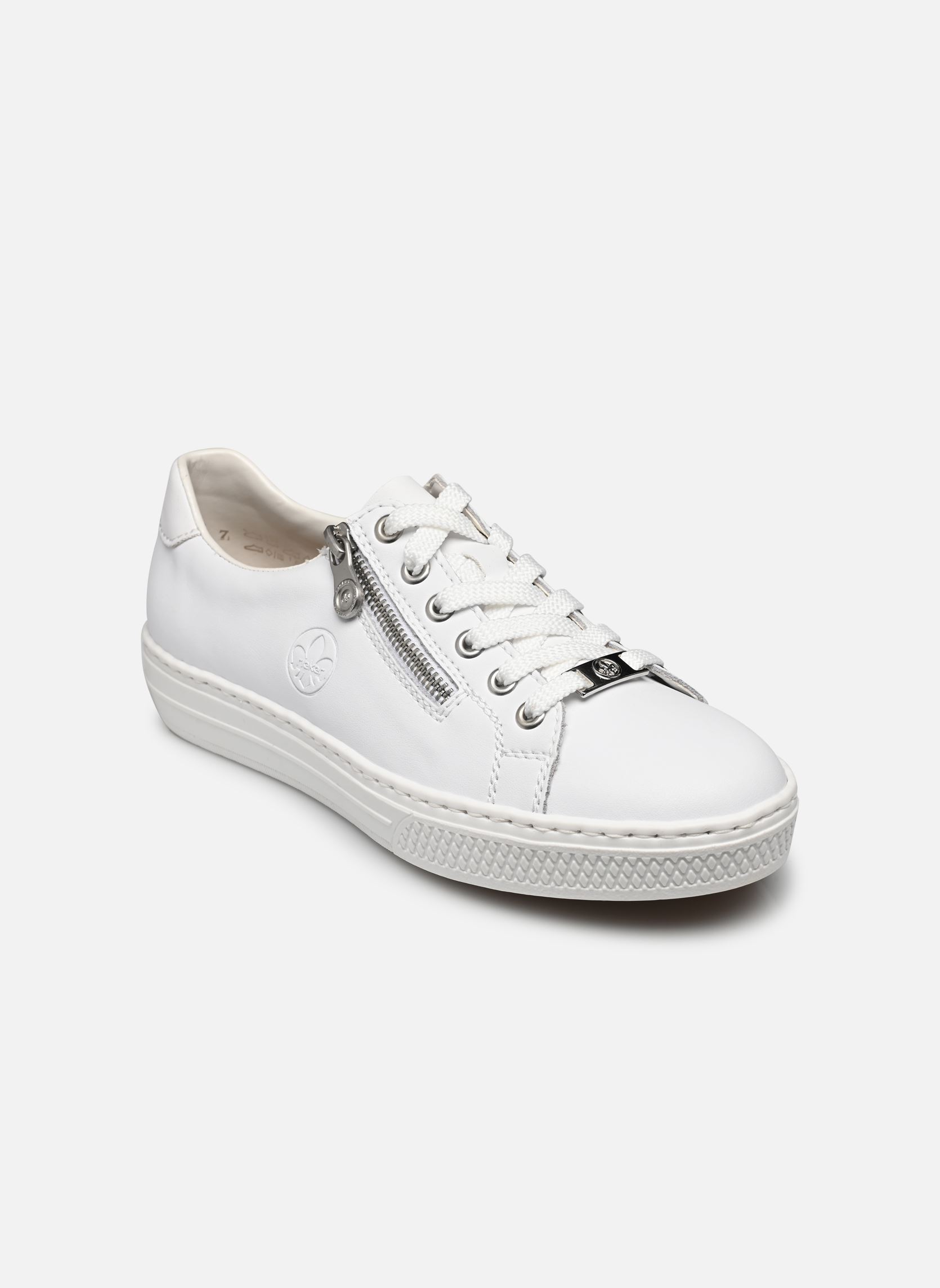 Lage sneakers Loui dames wit Rieker Lage sneakers Loui dames wit SPORTWEISS/WEISS