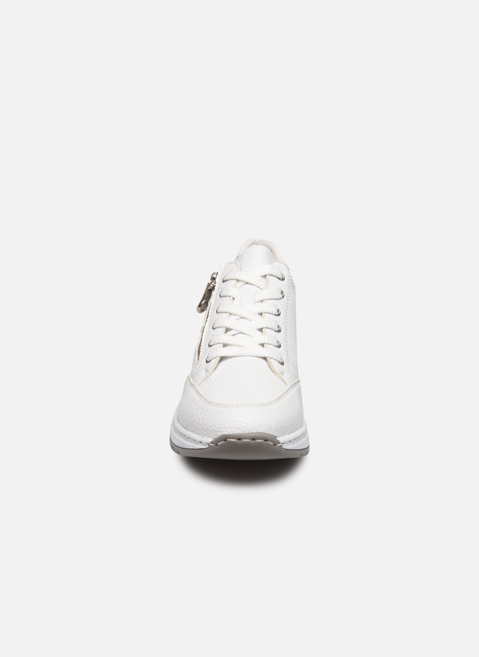 Lage sneakers Janis dames wit Rieker Lage sneakers Janis dames wit WEISS/WEISS-SILBER/ARGENTO