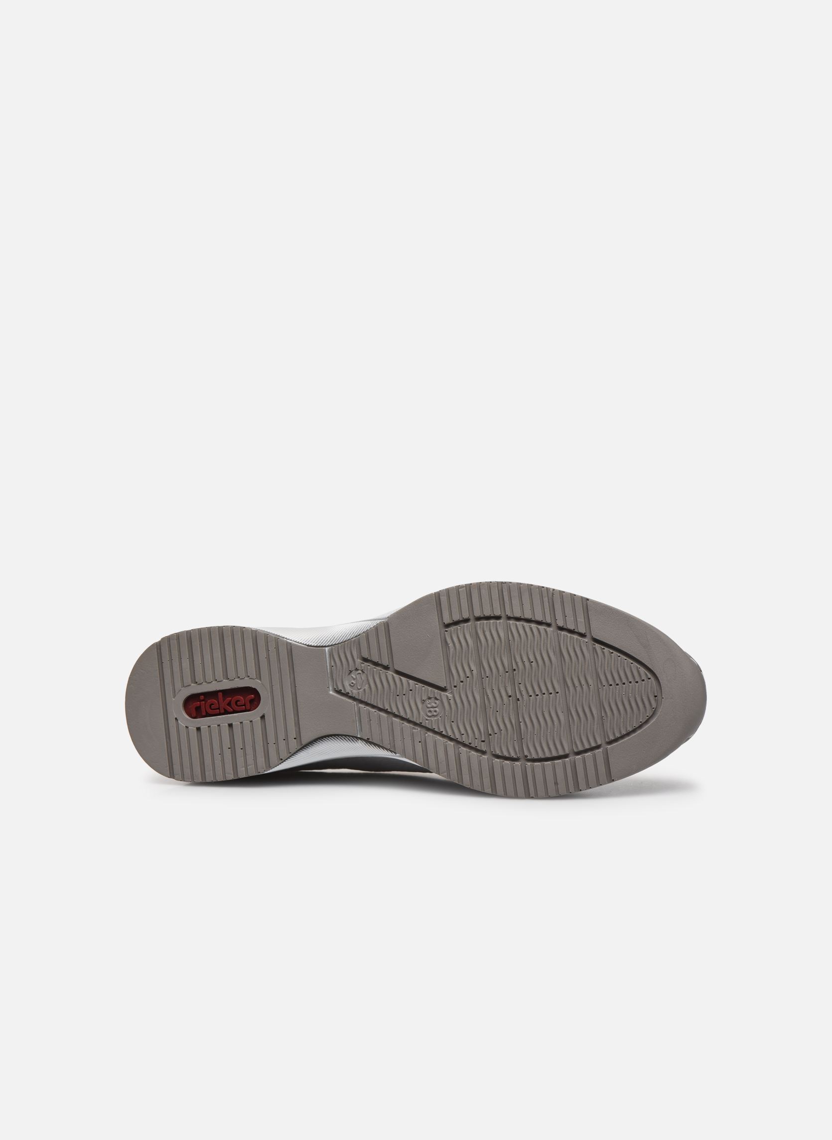 Lage sneakers Janis dames wit Rieker Lage sneakers Janis dames wit WEISS/WEISS-SILBER/ARGENTO