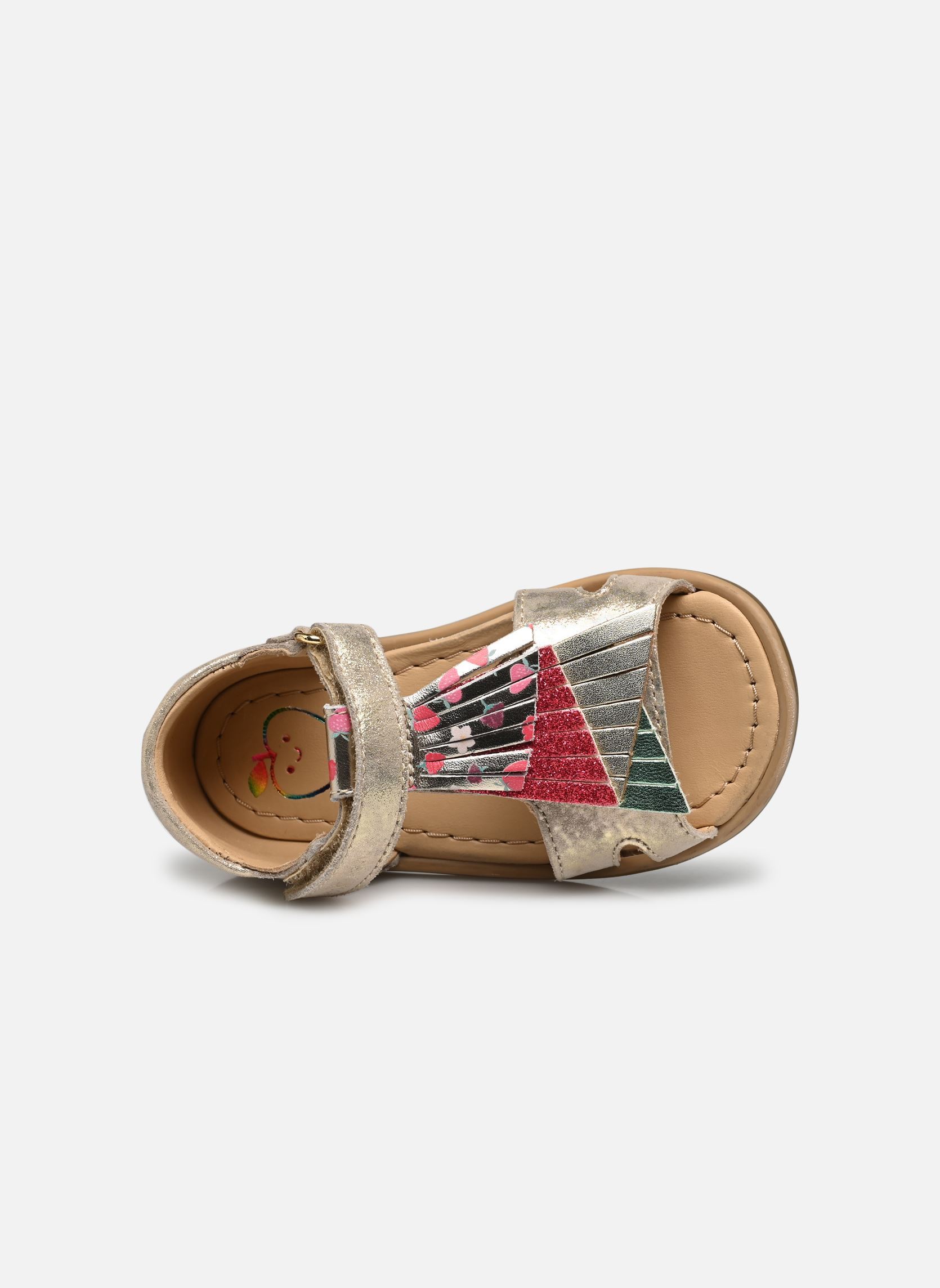Sandales Tity Falls fille or et bronze Shoo Pom Sandales Tity Falls fille or et bronze BEIGE PLATINE