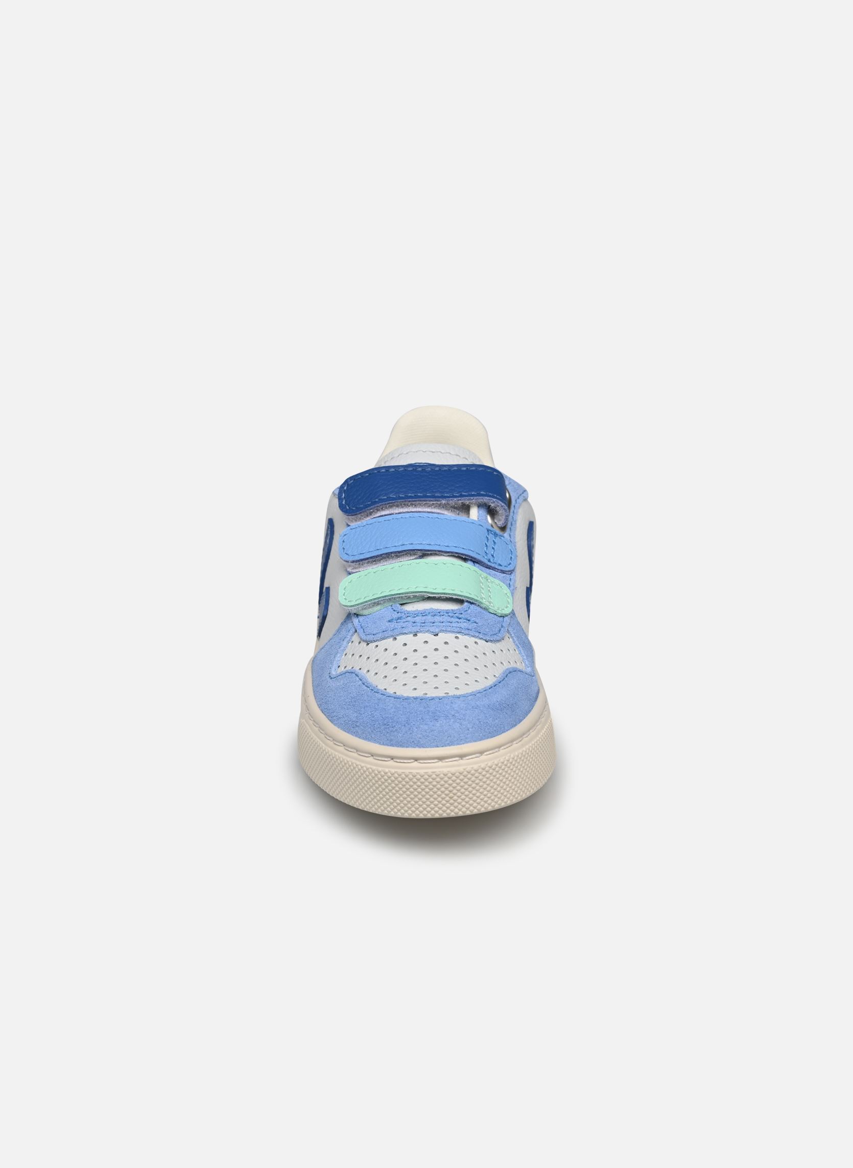 Baskets basses Small V-10 Velcro bleu Veja Baskets basses Small V-10 Velcro bleu ICE_MULTICO-INDIGO