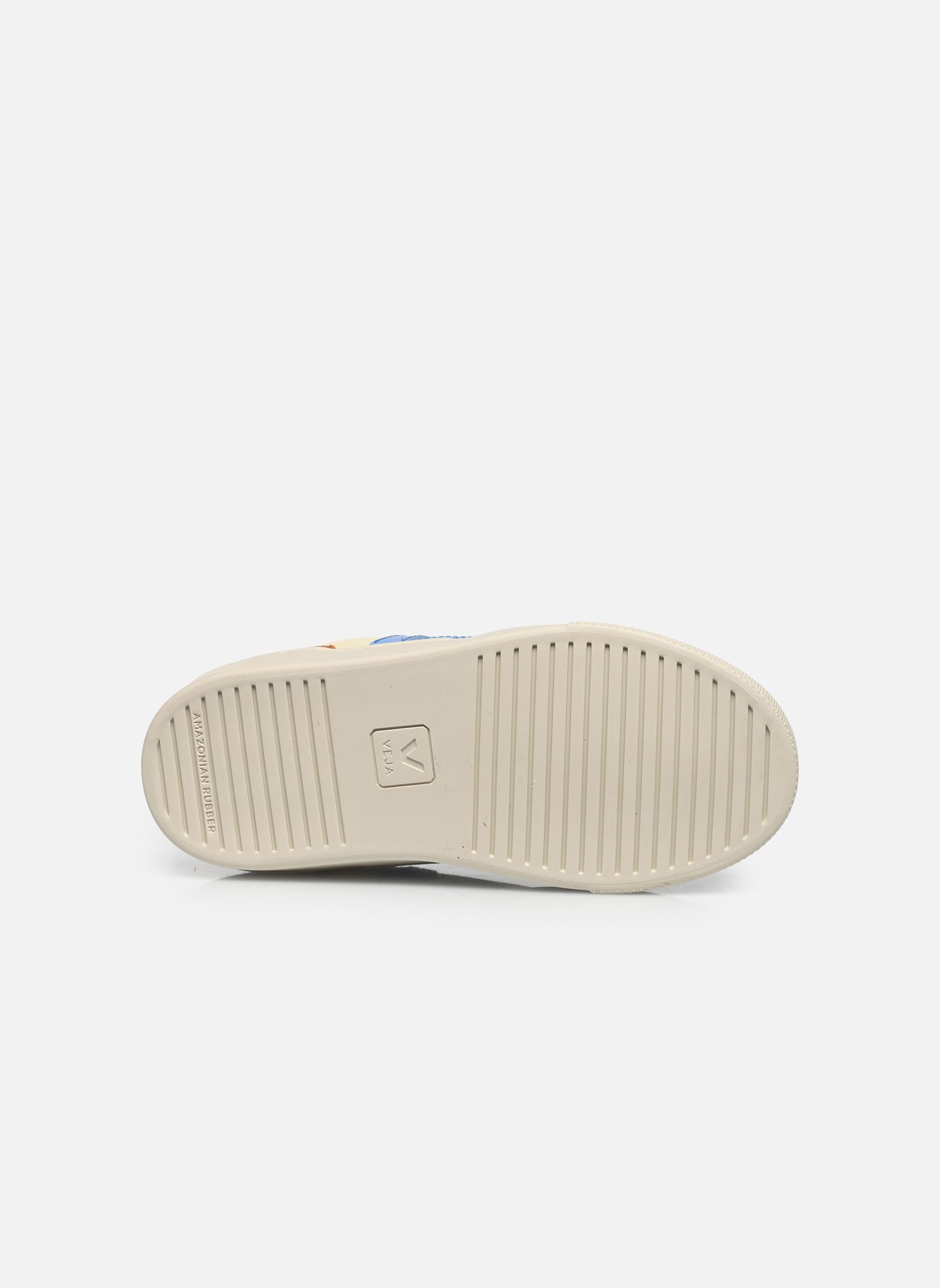 Baskets basses Small V-10 Velcro beige Veja Baskets basses Small V-10 Velcro beige CASHEW_AQUA_UMBER