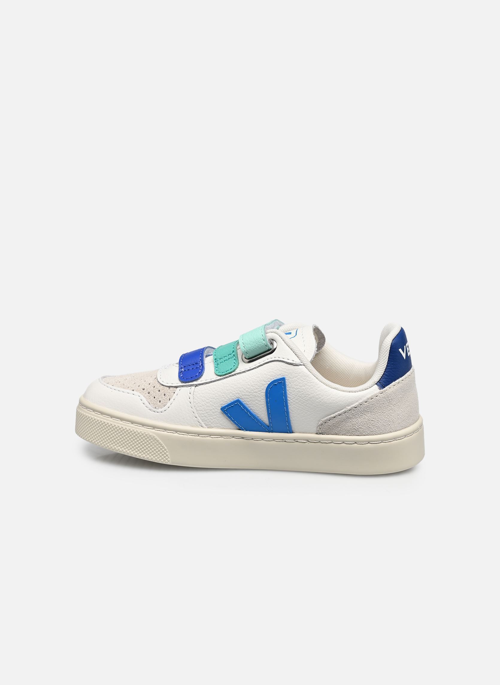 Baskets basses Small V-10 Velcro garçon blanc Veja Baskets basses Small V-10 Velcro garçon blanc WHITE_EGEE