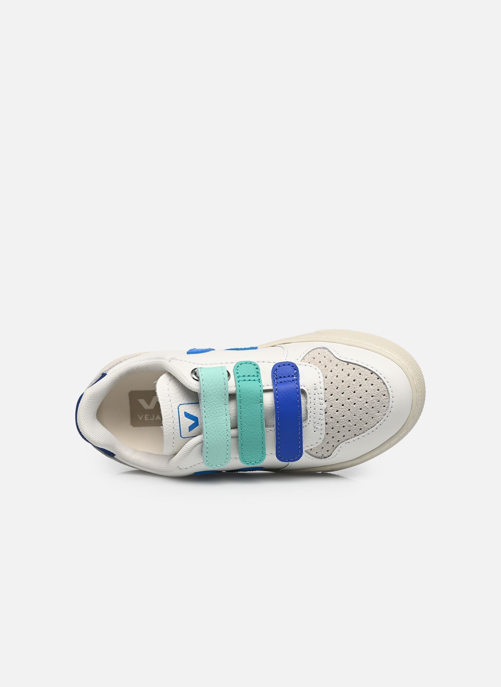 Baskets basses Small V-10 Velcro garçon blanc Veja Baskets basses Small V-10 Velcro garçon blanc WHITE_EGEE