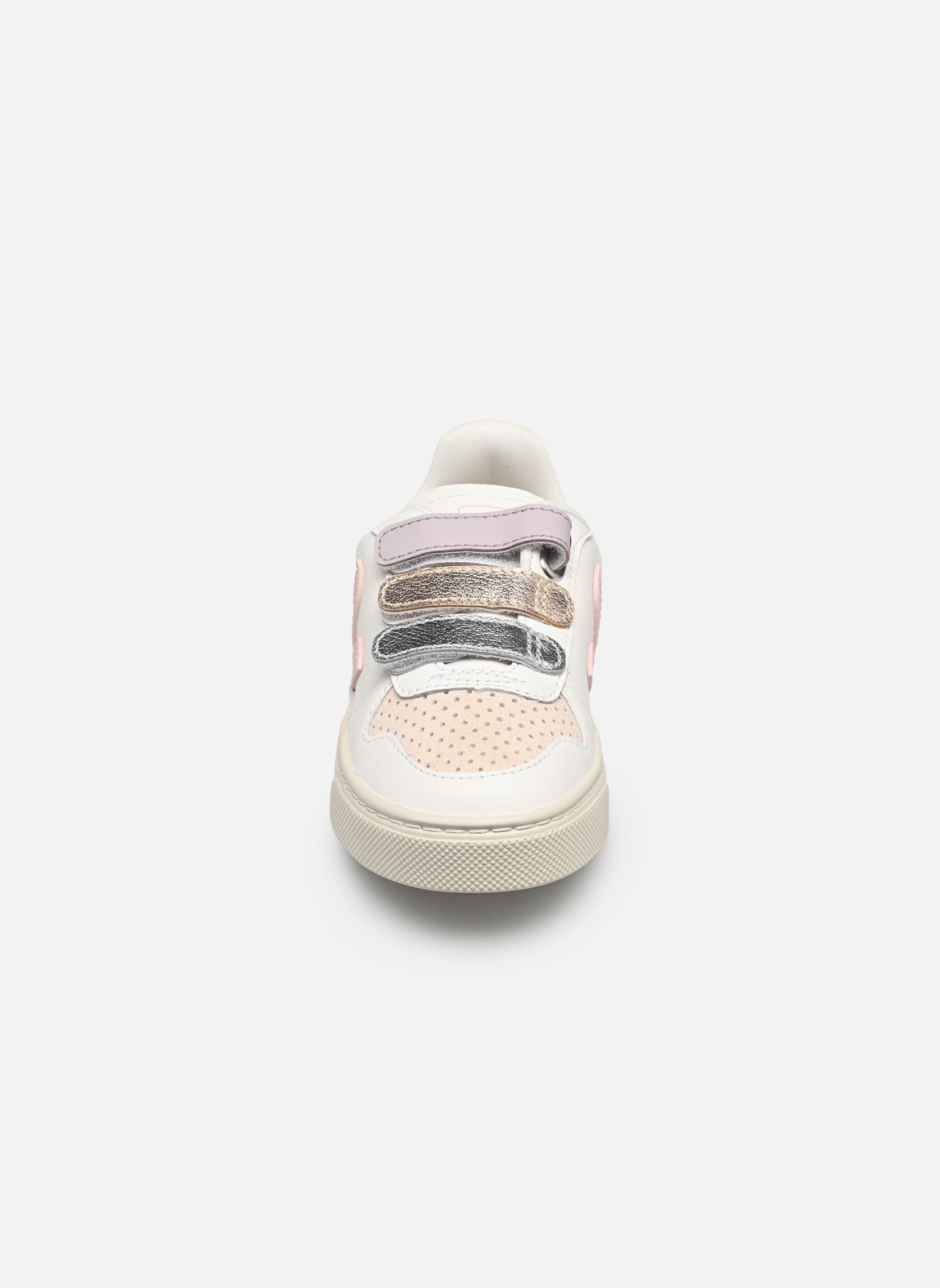 Baskets basses Small V-10 Velcro fille blanc Veja Baskets basses Small V-10 Velcro fille blanc WHITE_PETALE