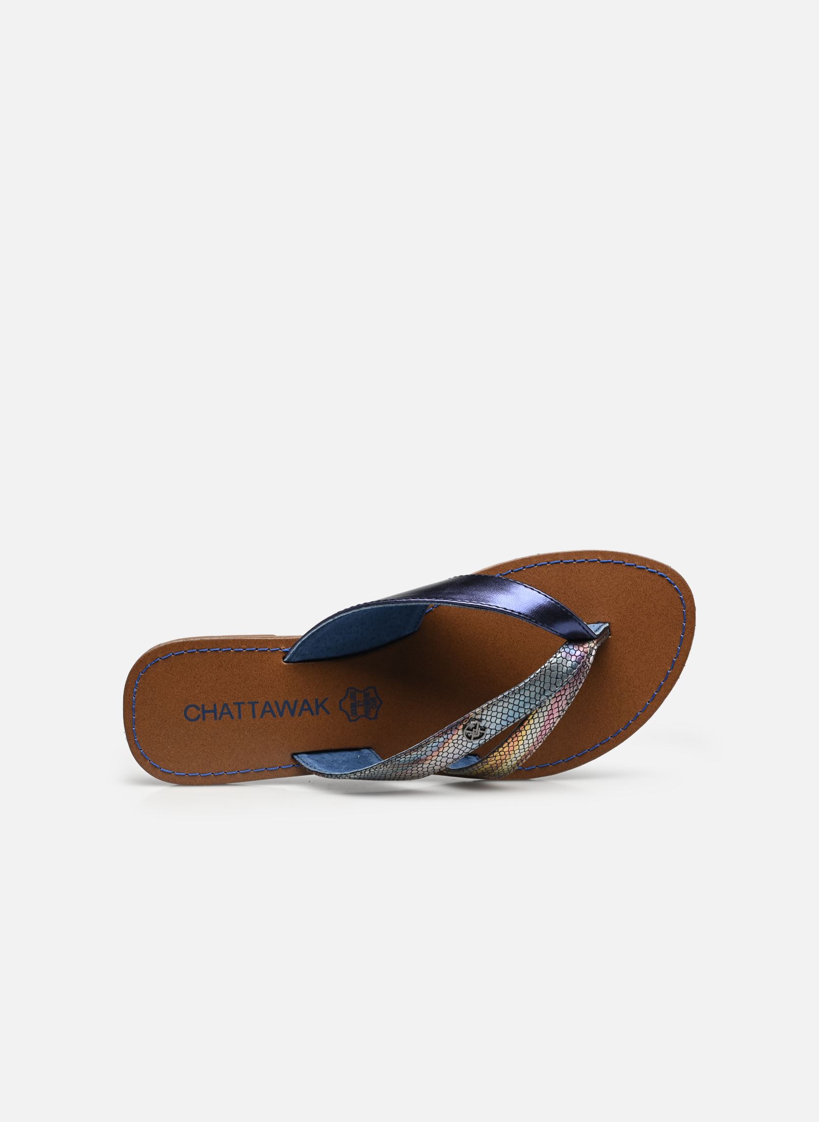 Tongs KALINDA femme bleu Chattawak Tongs KALINDA femme bleu Bleu