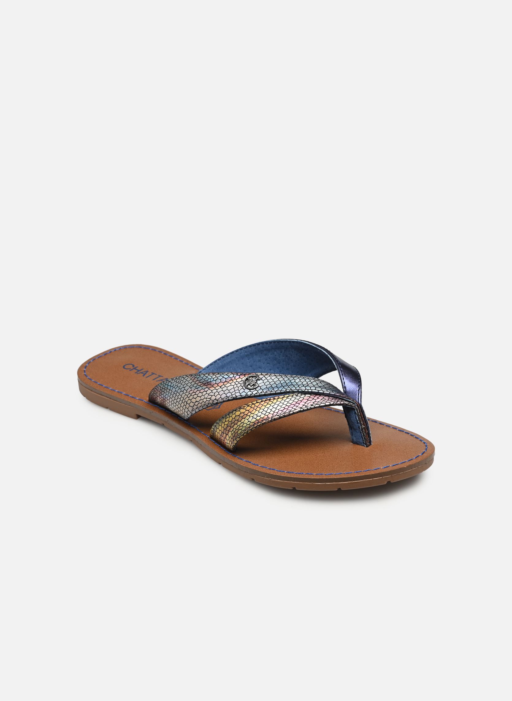 Tongs KALINDA femme bleu Chattawak Tongs KALINDA femme bleu Bleu