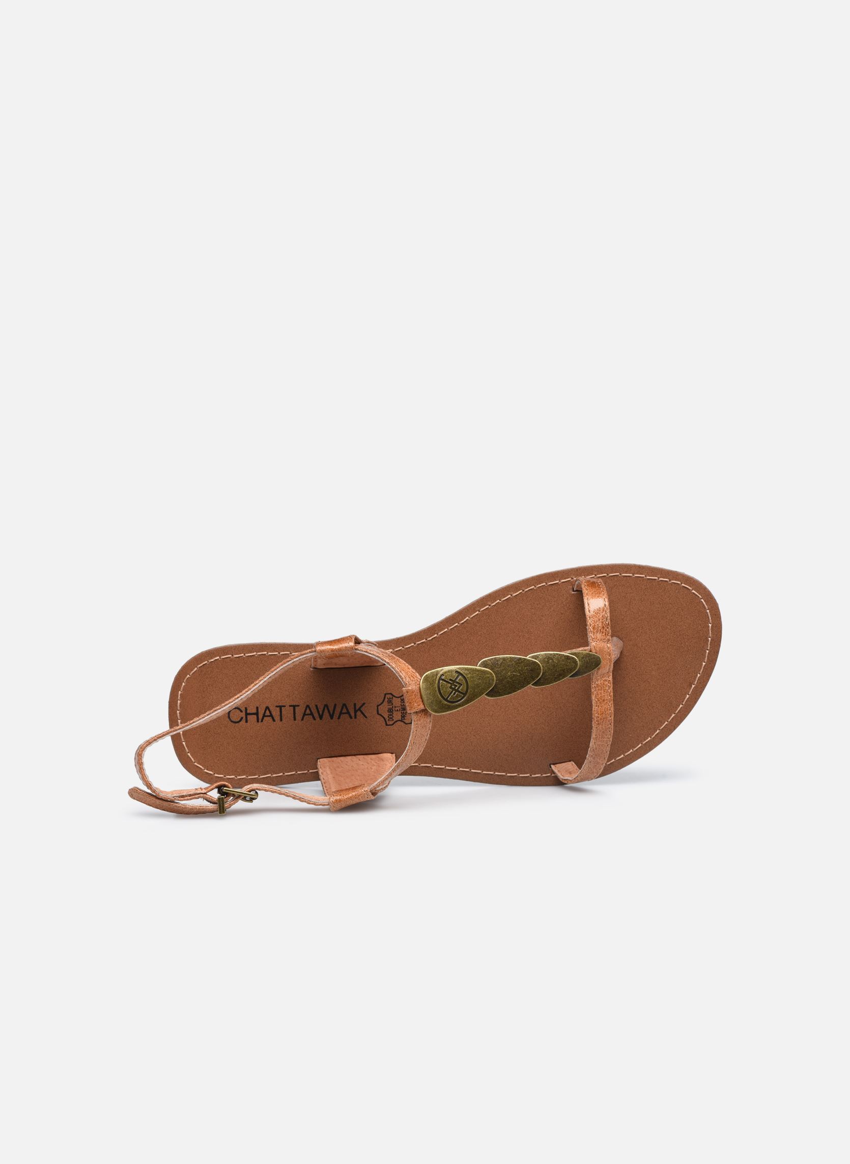 Sandalen LUCINDA dames bruin Chattawak Sandalen LUCINDA dames bruin CAMEL_