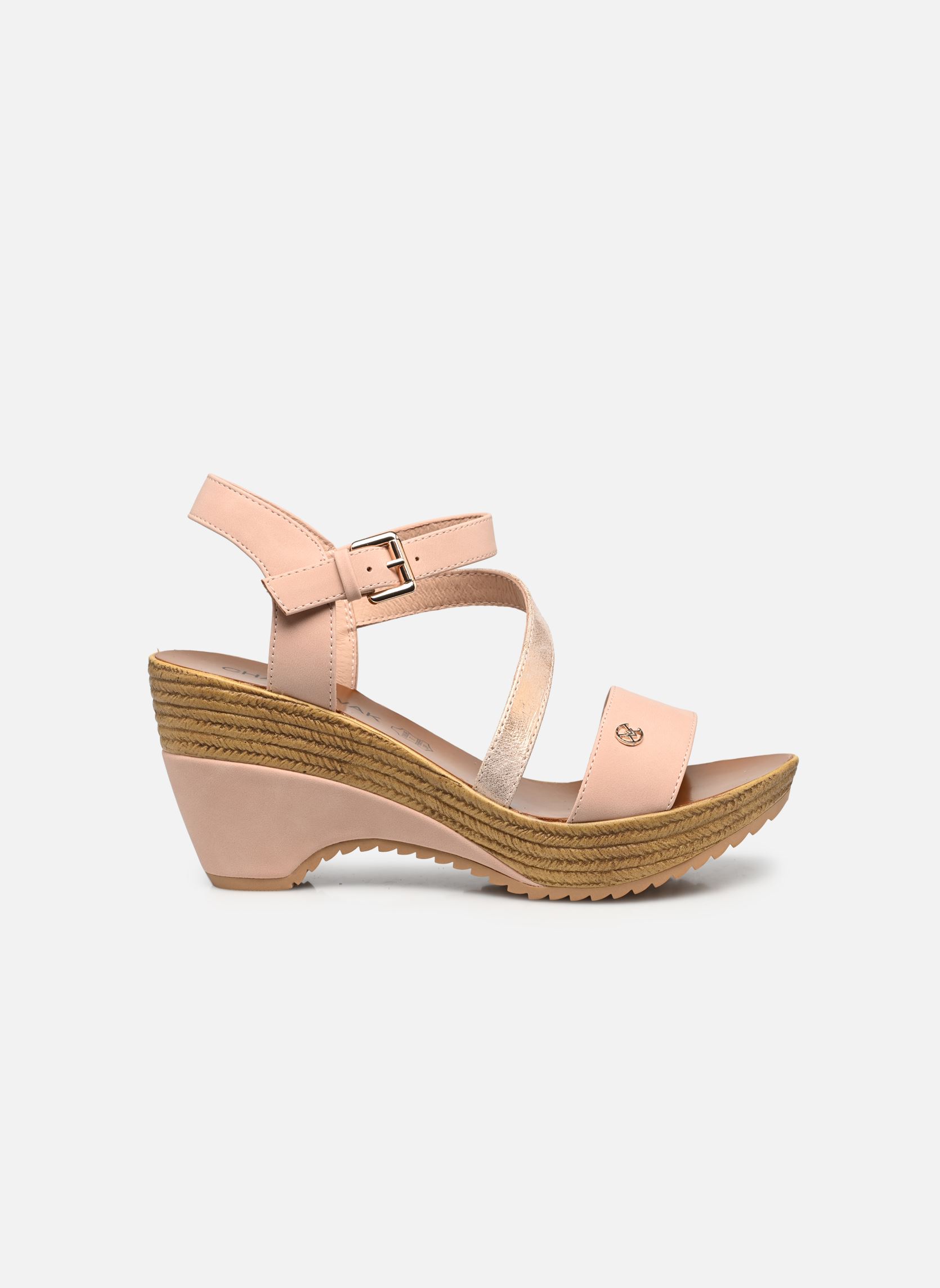 Keil- und Plateausandalen MAELLE damen rosa Chattawak Keil- und Plateausandalen MAELLE damen rosa M.Rose Gold