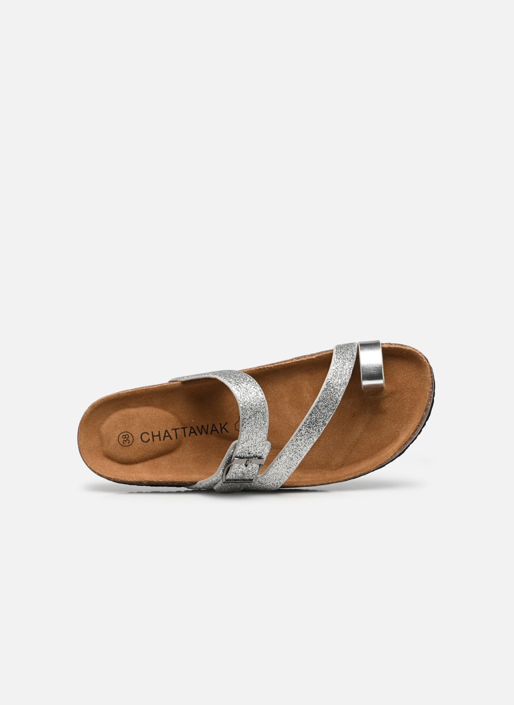 Sandalen MAGALY damen silber Chattawak Sandalen MAGALY damen silber Glitter Argent