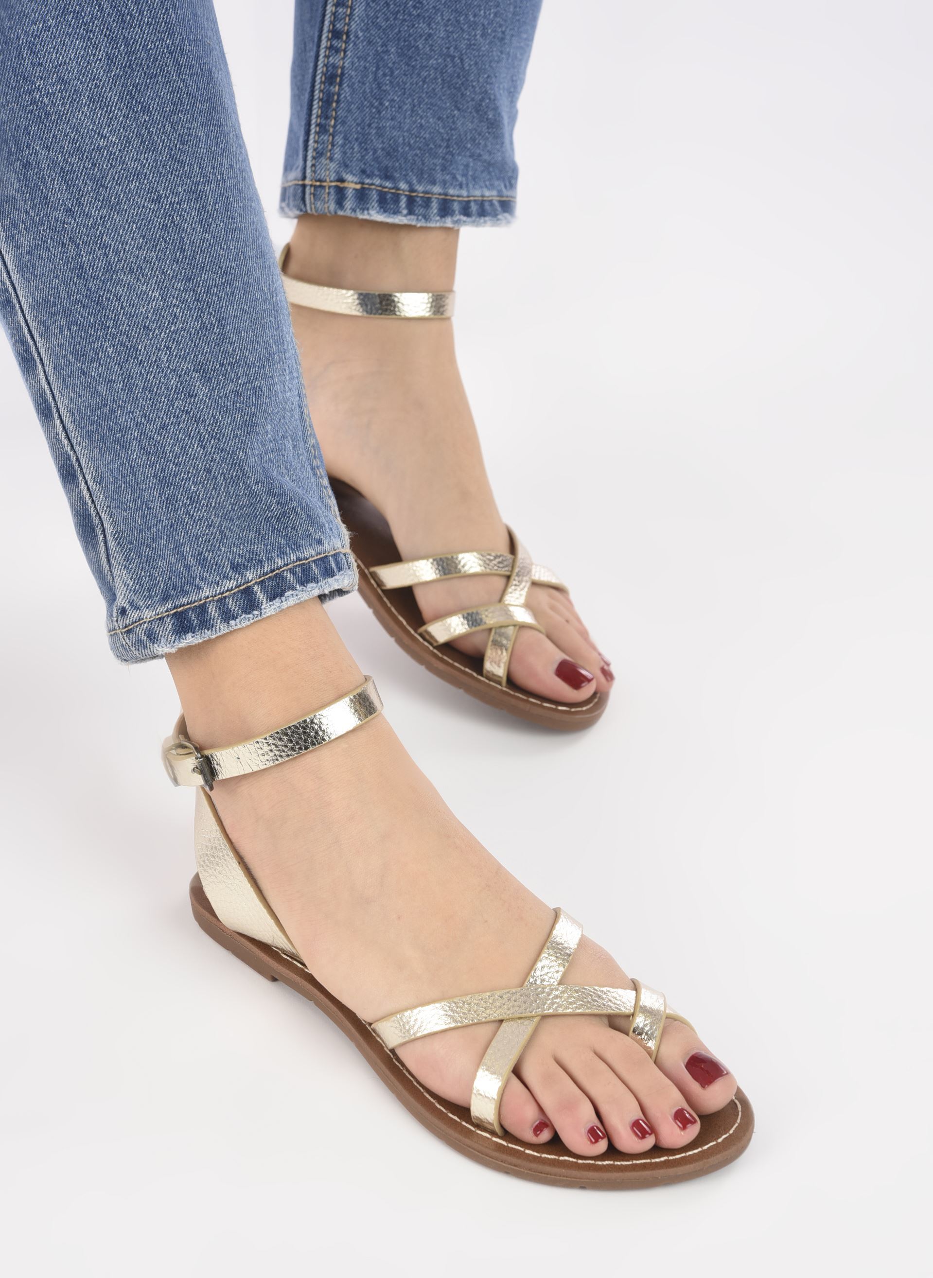 Sandalen PERLA damen gold und bronze Chattawak Sandalen PERLA damen gold und bronze OR_