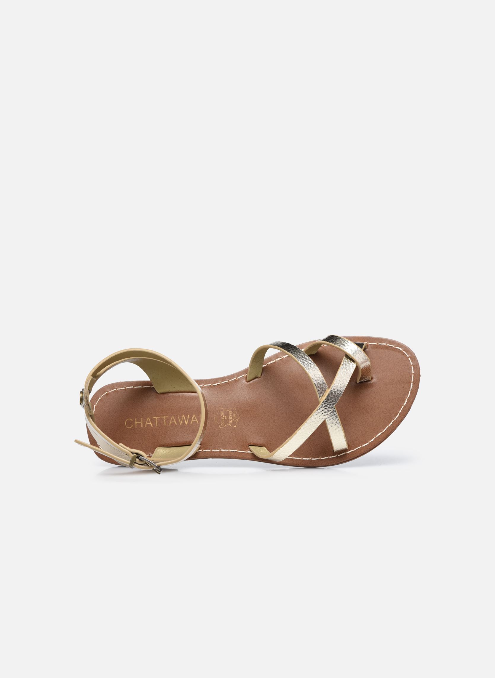 Sandalen PERLA damen gold und bronze Chattawak Sandalen PERLA damen gold und bronze OR_