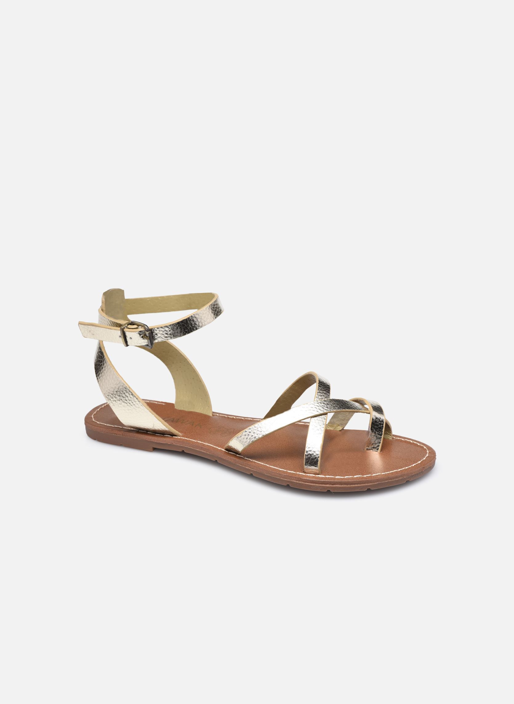 Sandalen PERLA damen gold und bronze Chattawak Sandalen PERLA damen gold und bronze OR_