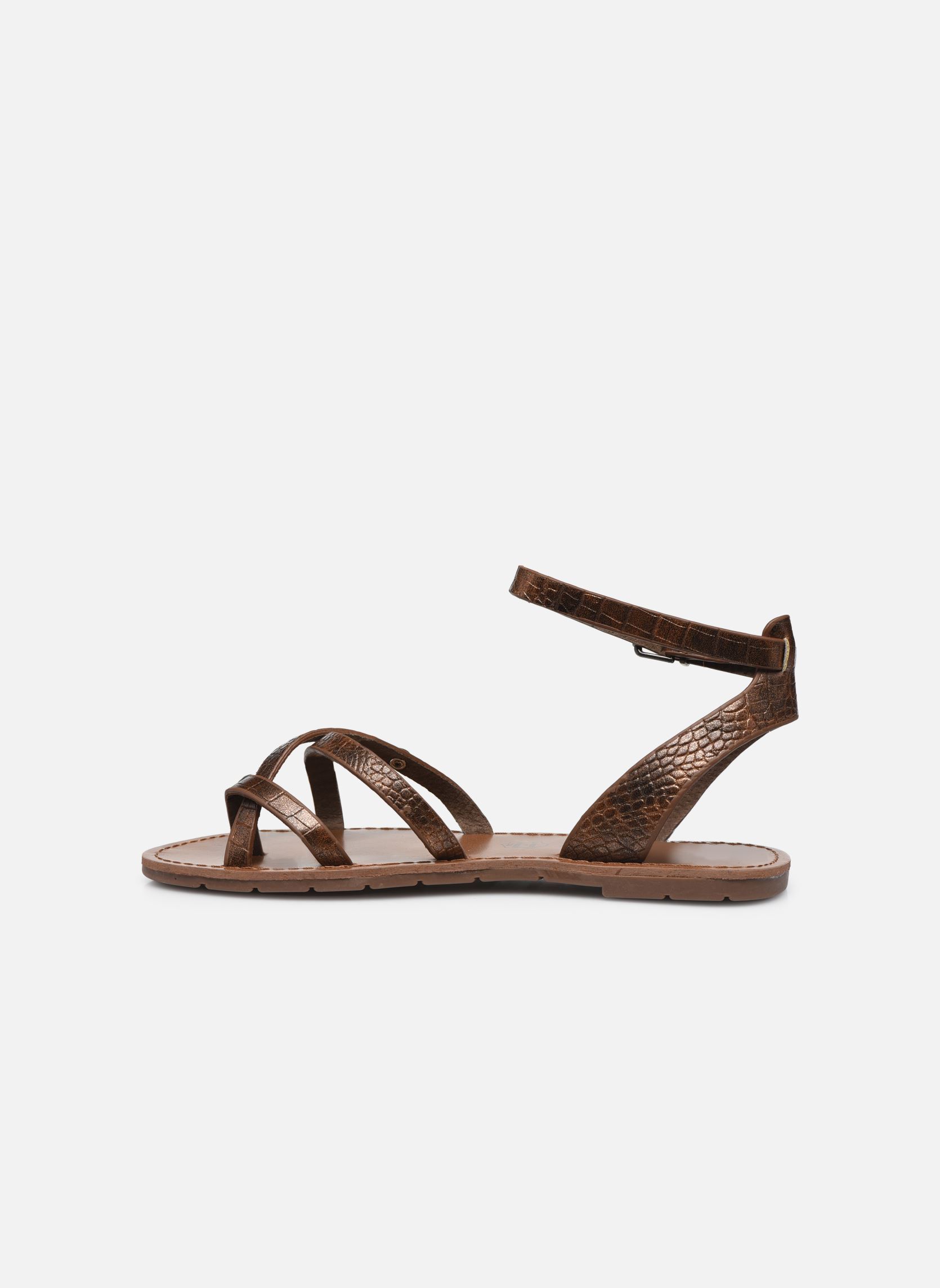 Sandales PERLA femme or et bronze Chattawak Sandales PERLA femme or et bronze S.BRONZE_