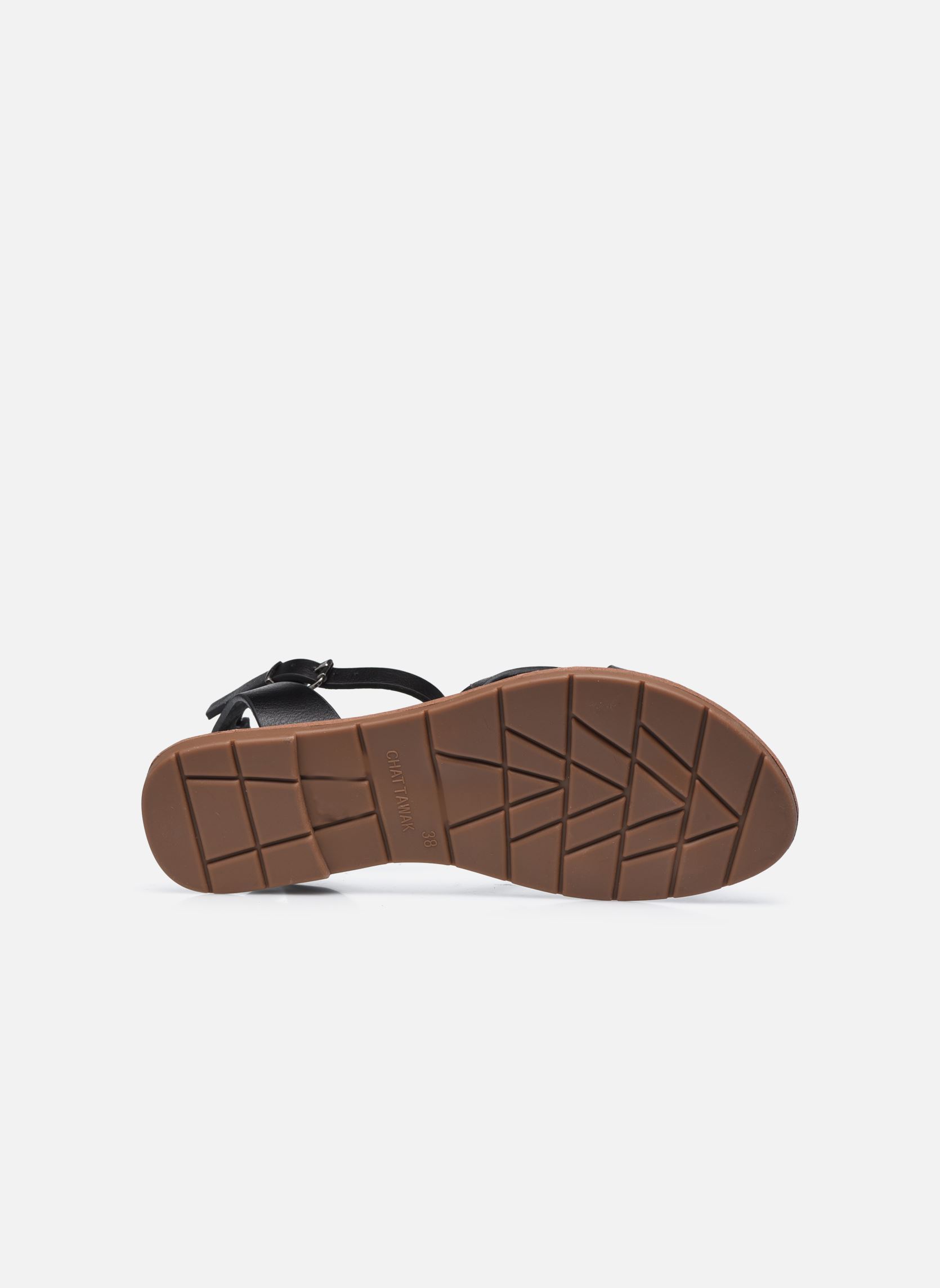 Sandalen PERLA damen schwarz Chattawak Sandalen PERLA damen schwarz NOIR_