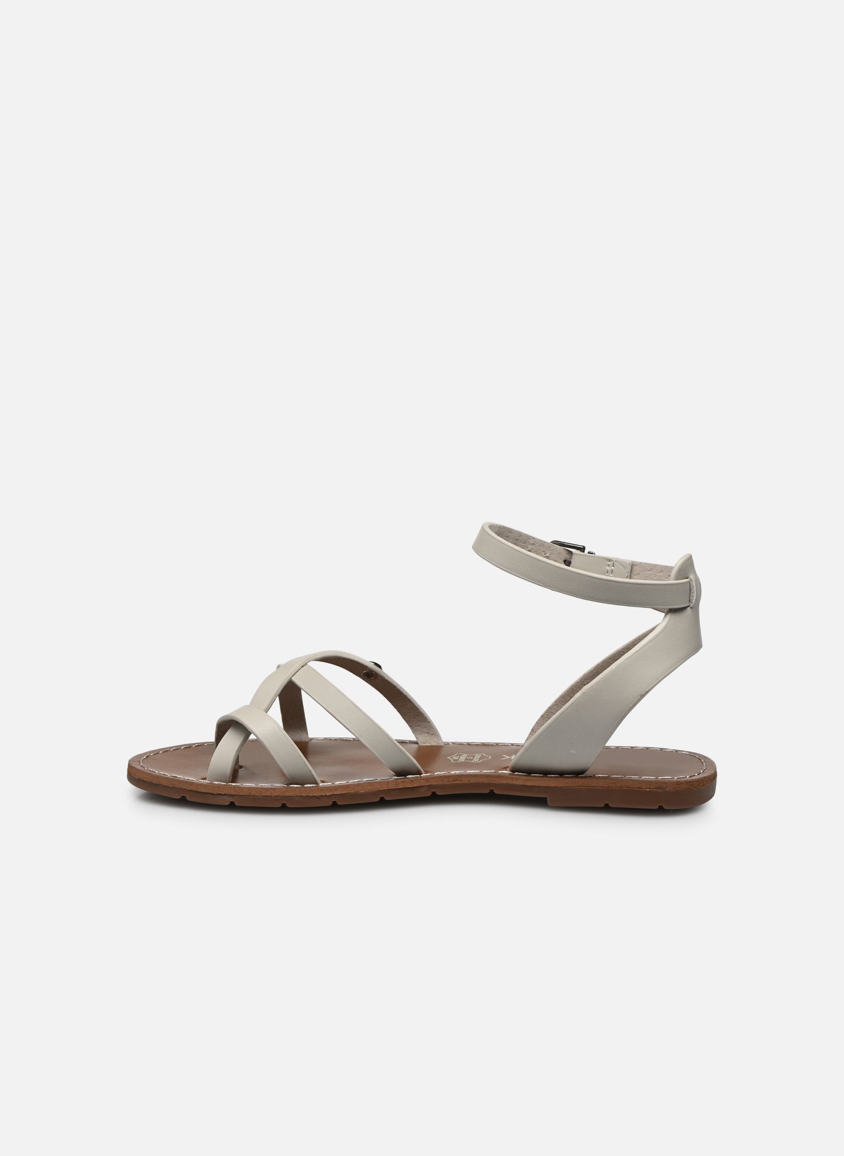 Sandalen PERLA dames grijs Chattawak Sandalen PERLA dames grijs ivoire