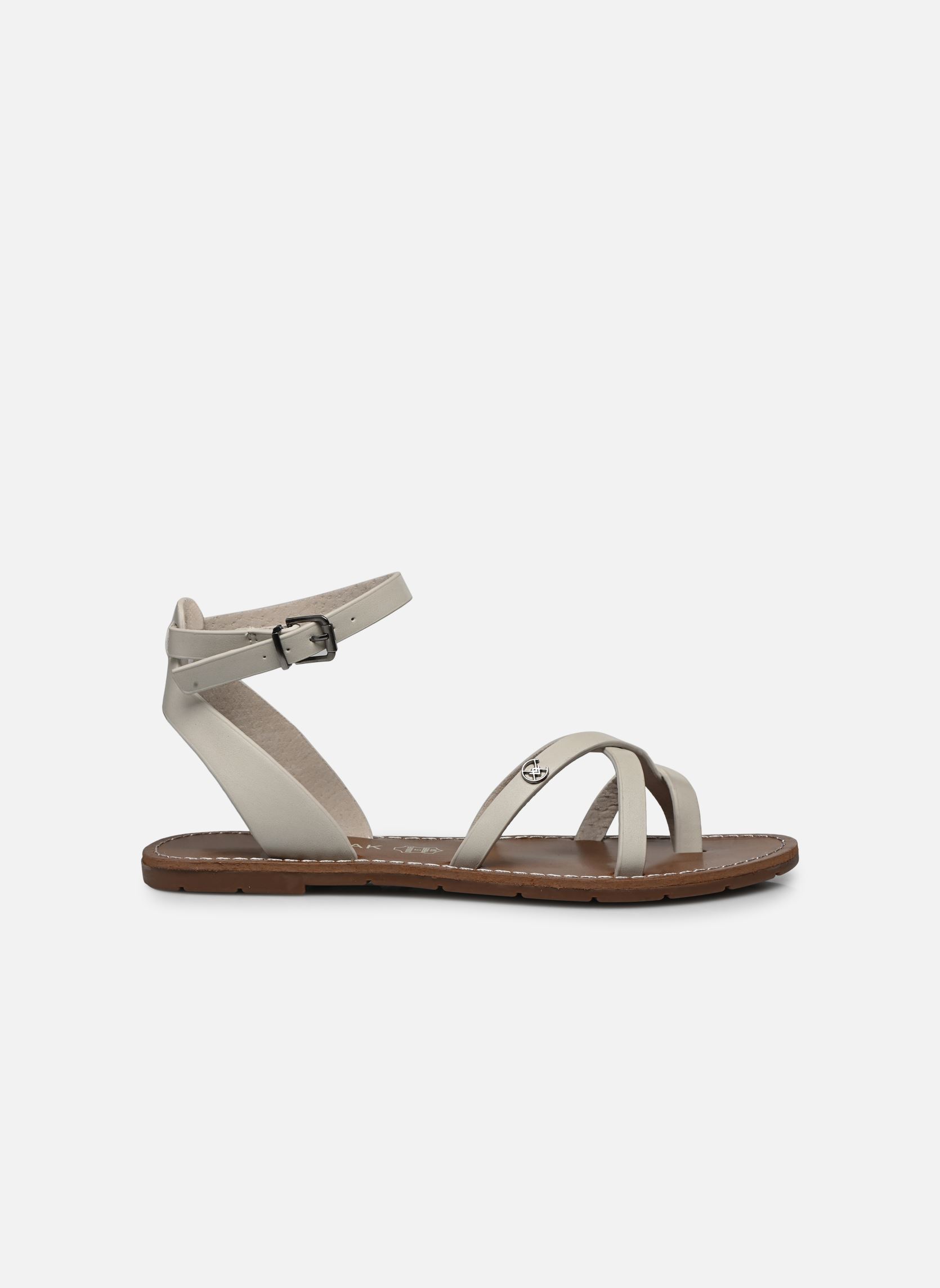 Sandalen PERLA dames grijs Chattawak Sandalen PERLA dames grijs ivoire
