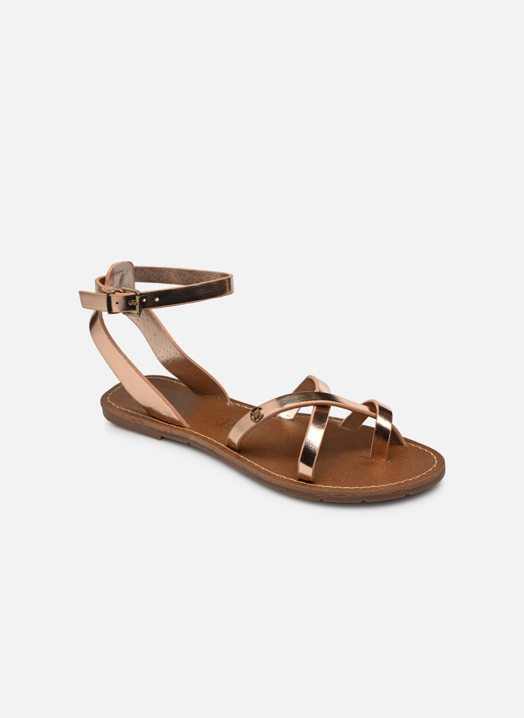 Sandalen PERLA damen gold und bronze Chattawak Sandalen PERLA damen gold und bronze Rose gold
