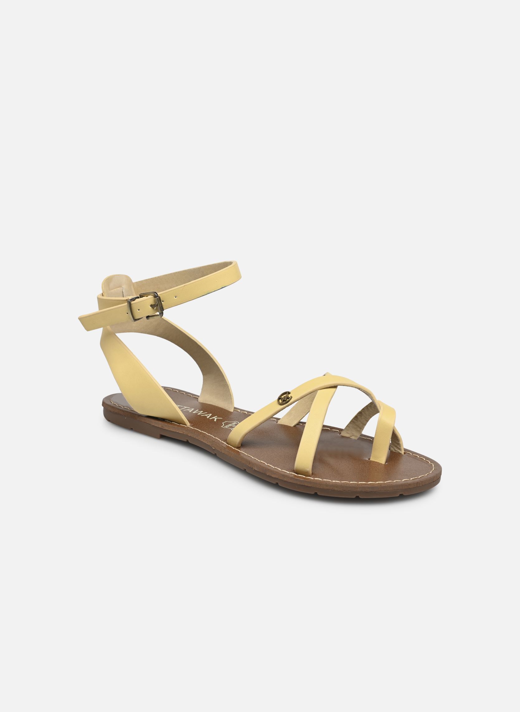 Sandalen PERLA dames geel Chattawak Sandalen PERLA dames geel Butter