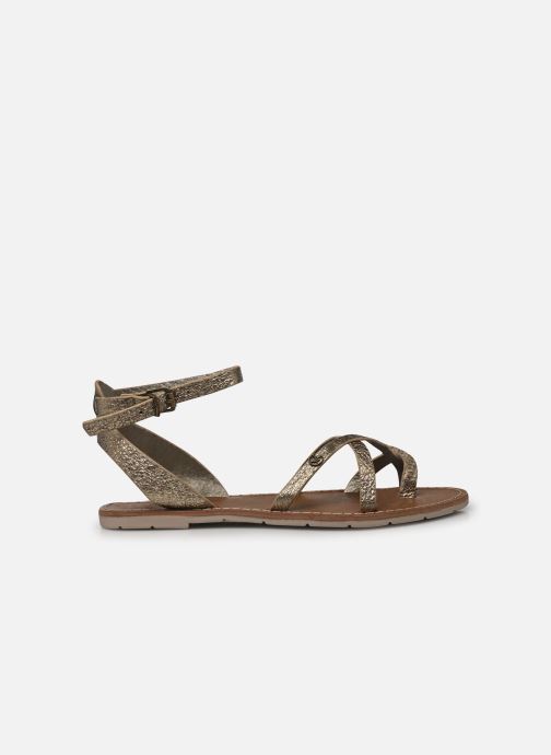 Sandales et nu-pieds Chattawak PERLA Or et bronze vue derrière