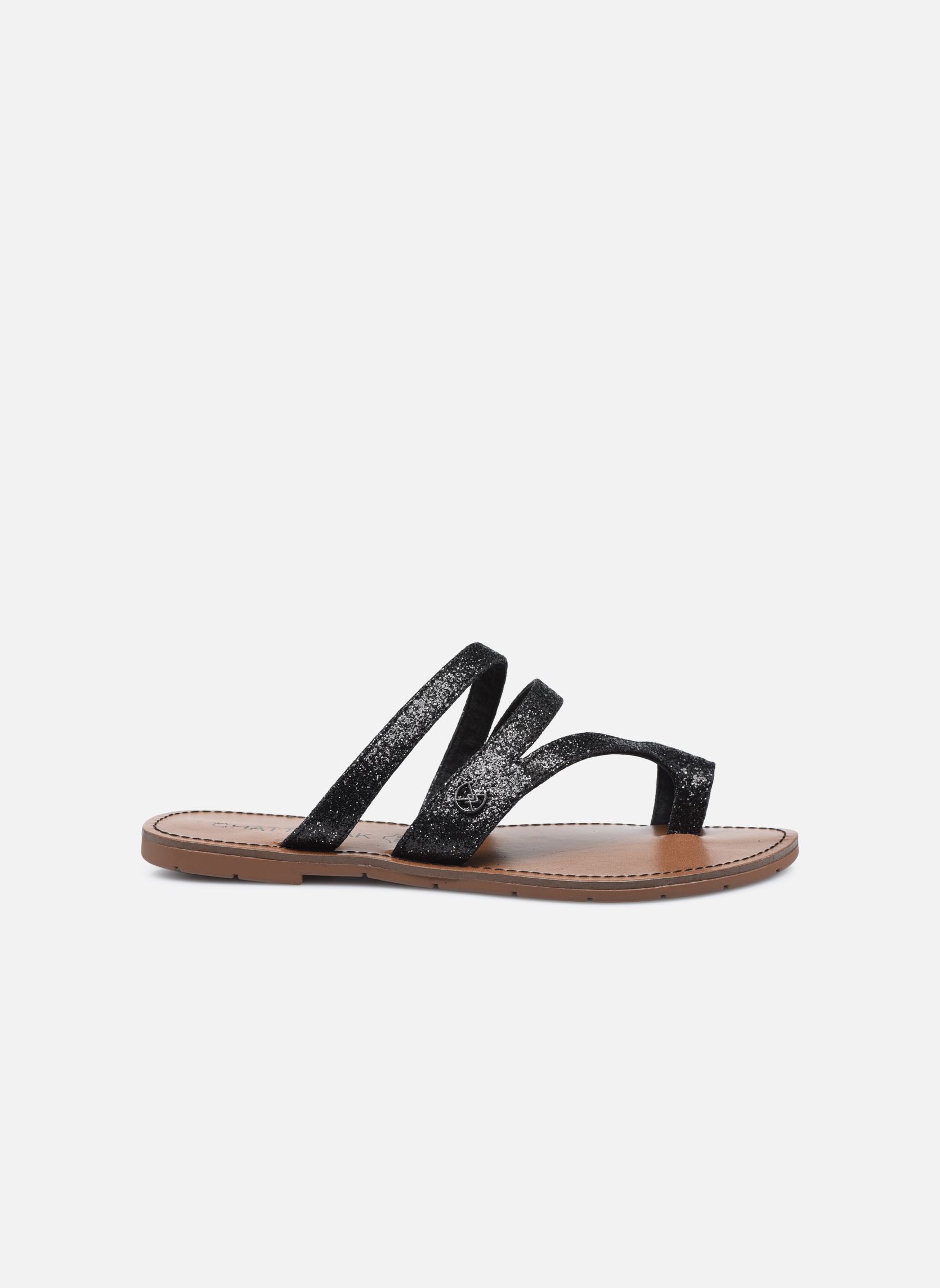 Pantoletten TEXANE damen schwarz Chattawak Pantoletten TEXANE damen schwarz NOIR_