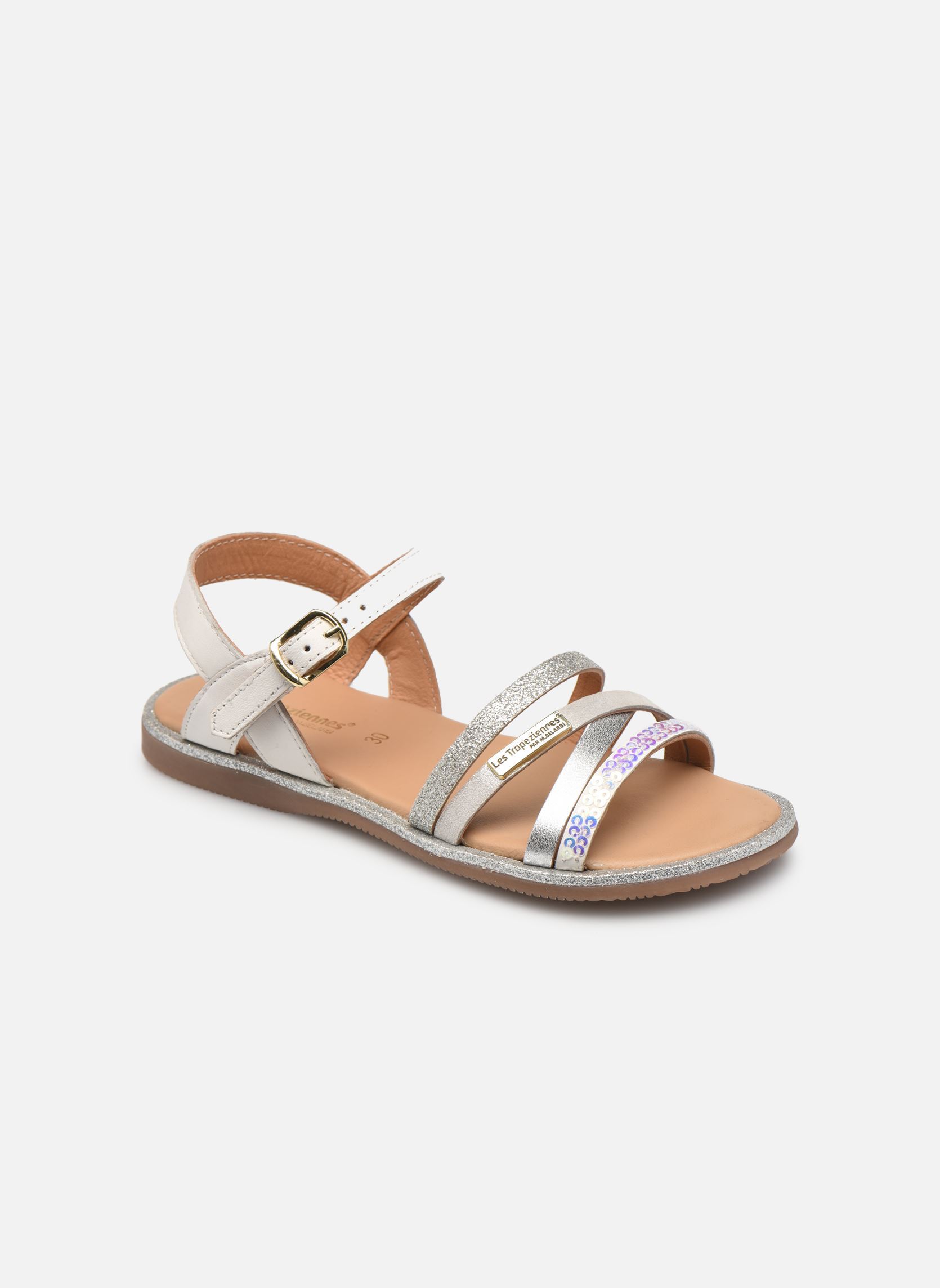 Sandalen Inaya meisjes wit Les Tropéziennes par M Belarbi Sandalen Inaya meisjes wit Blanc