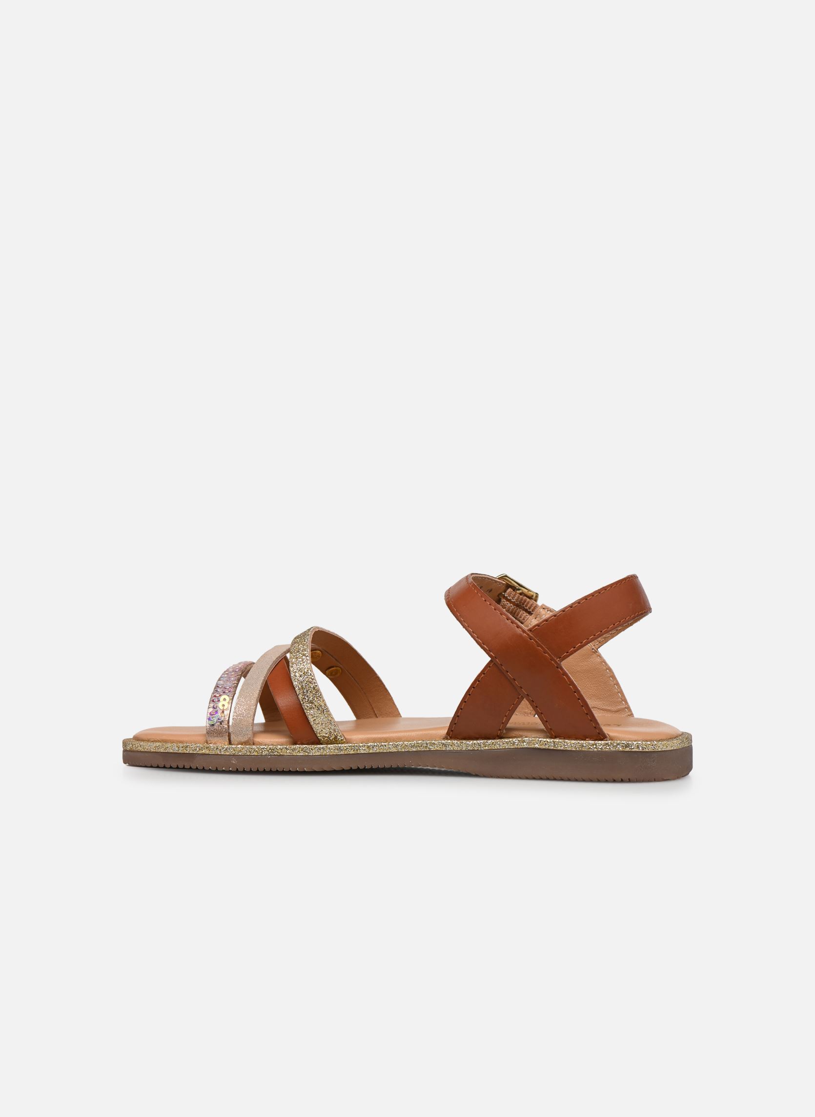 Sandales Inaya fille marron Les Tropéziennes par M Belarbi Sandales Inaya fille marron Tan