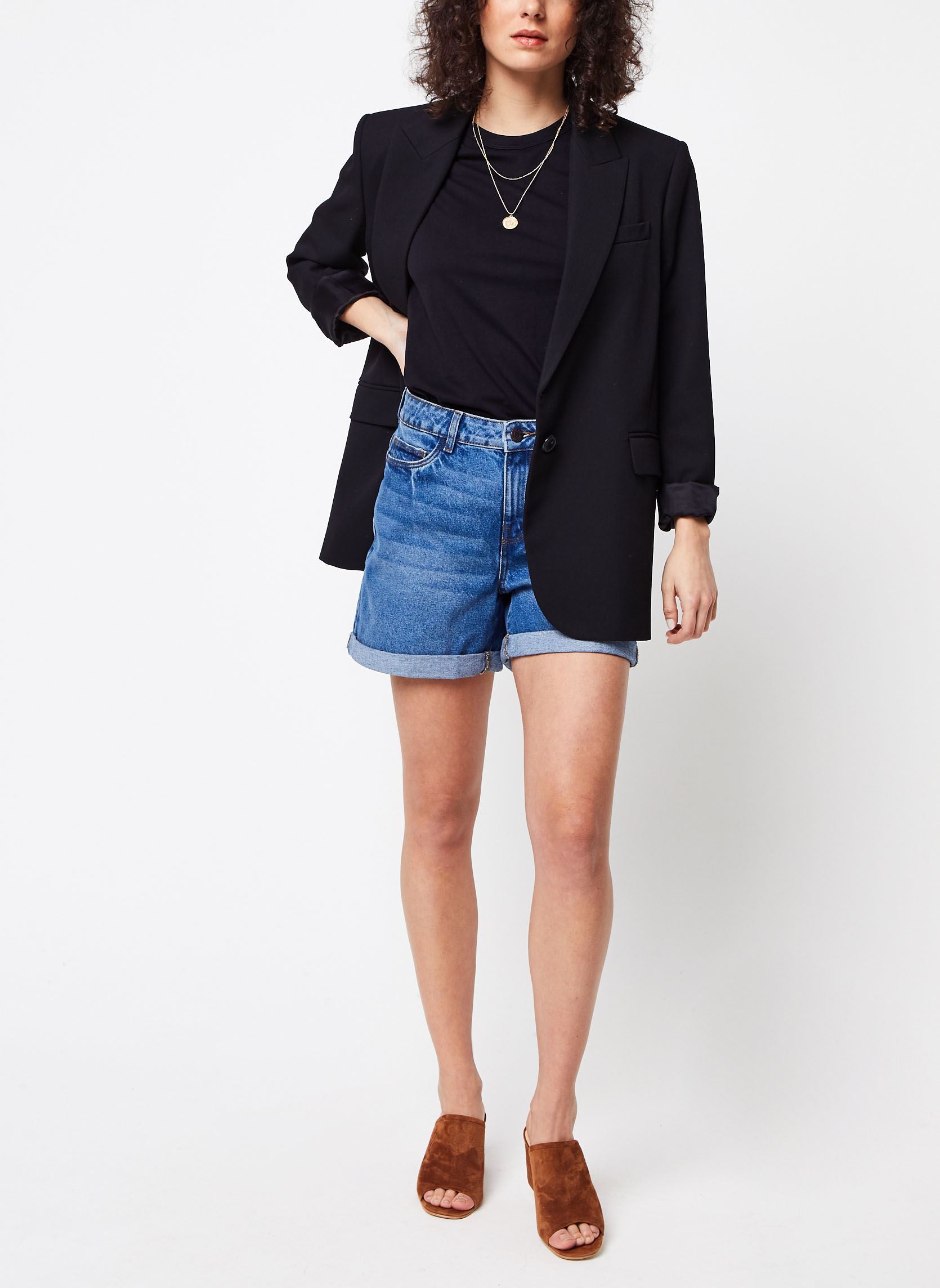 Shorts Shorts SMILEY femme bleu Noisy May Shorts Shorts SMILEY femme bleu Medium Blue Denim