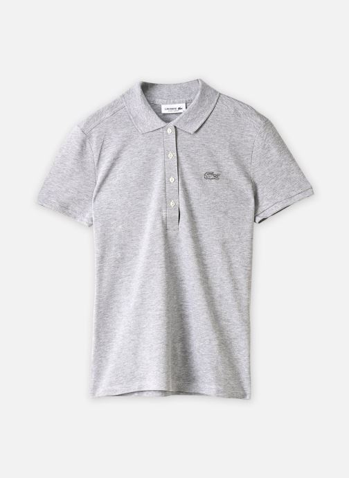 Lacoste Polo's Polo Lacoste slim fit W dames grijs