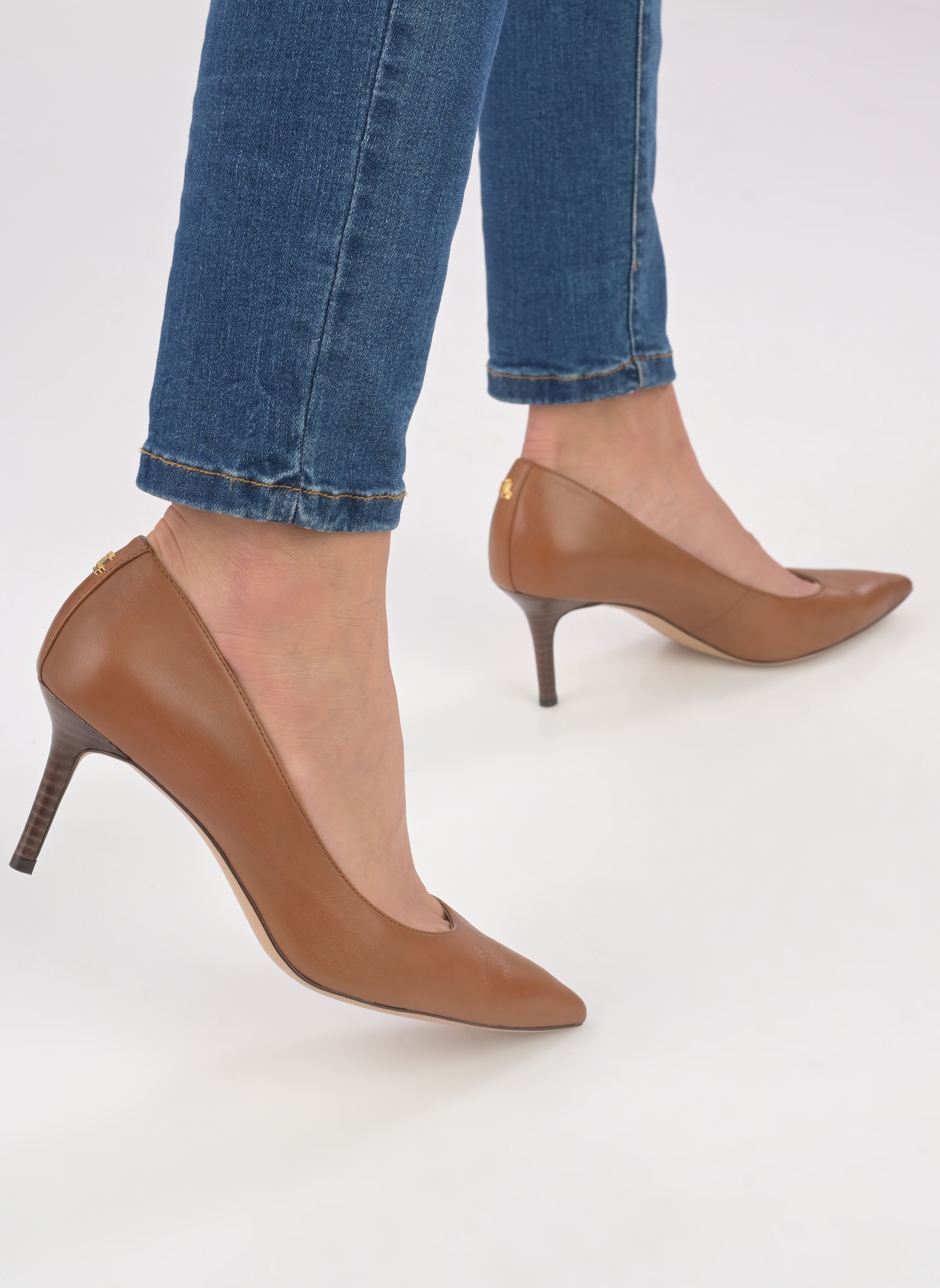 Pumps Lanette Pumps dames beige Lauren Ralph Lauren Pumps Lanette Pumps dames beige DEEP SADDLE TAN 1