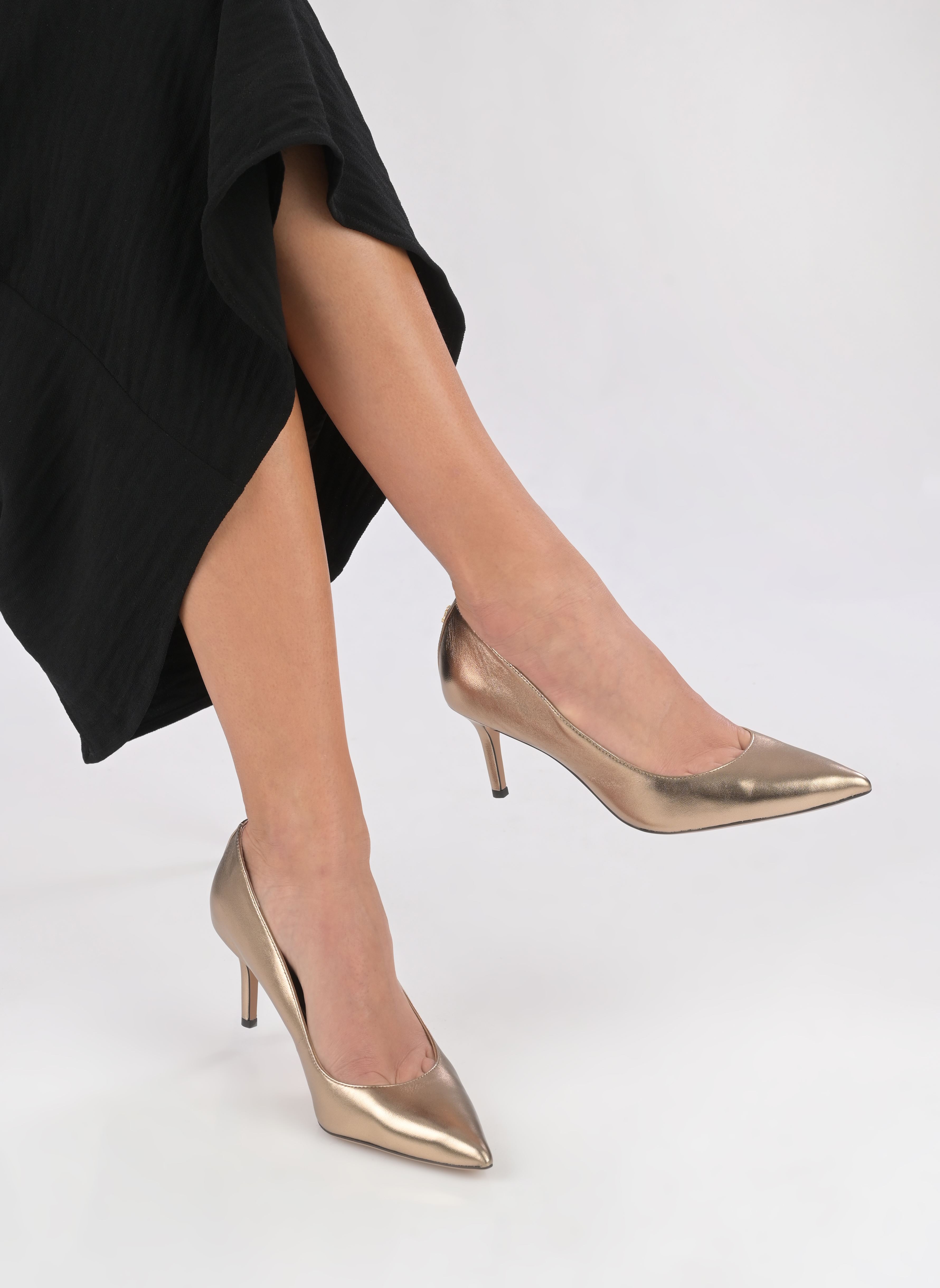 Pumps Lanette Pumps dames goud en brons Lauren Ralph Lauren Pumps Lanette Pumps dames goud en brons SOFT BRONZE