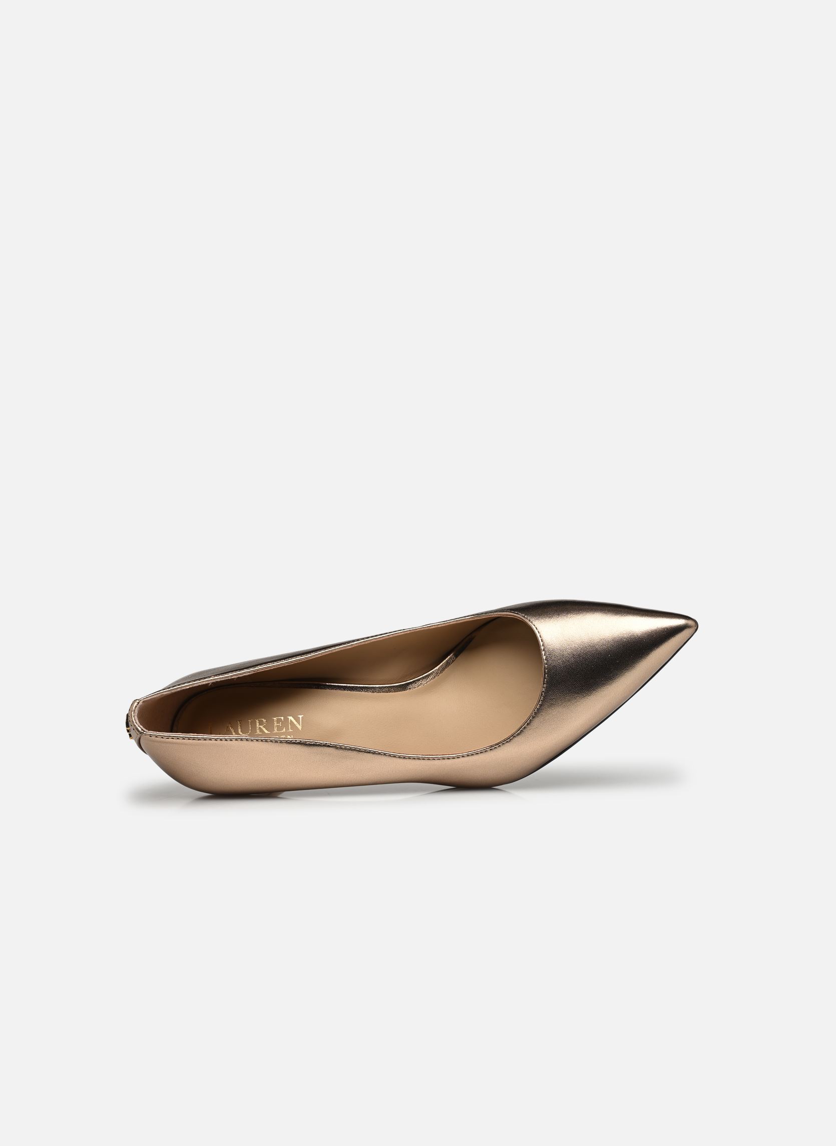 Pumps Lanette Pumps dames goud en brons Lauren Ralph Lauren Pumps Lanette Pumps dames goud en brons SOFT BRONZE