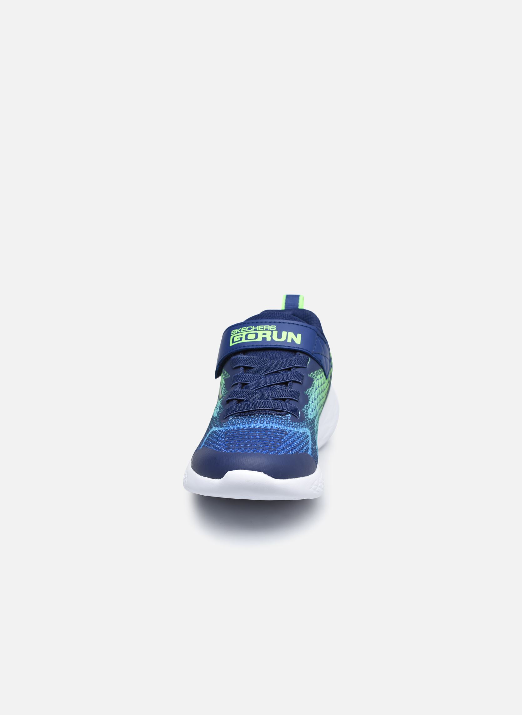 Baskets basses Go Run 600 Baxtux garçon bleu Skechers Baskets basses Go Run 600 Baxtux garçon bleu NVLM