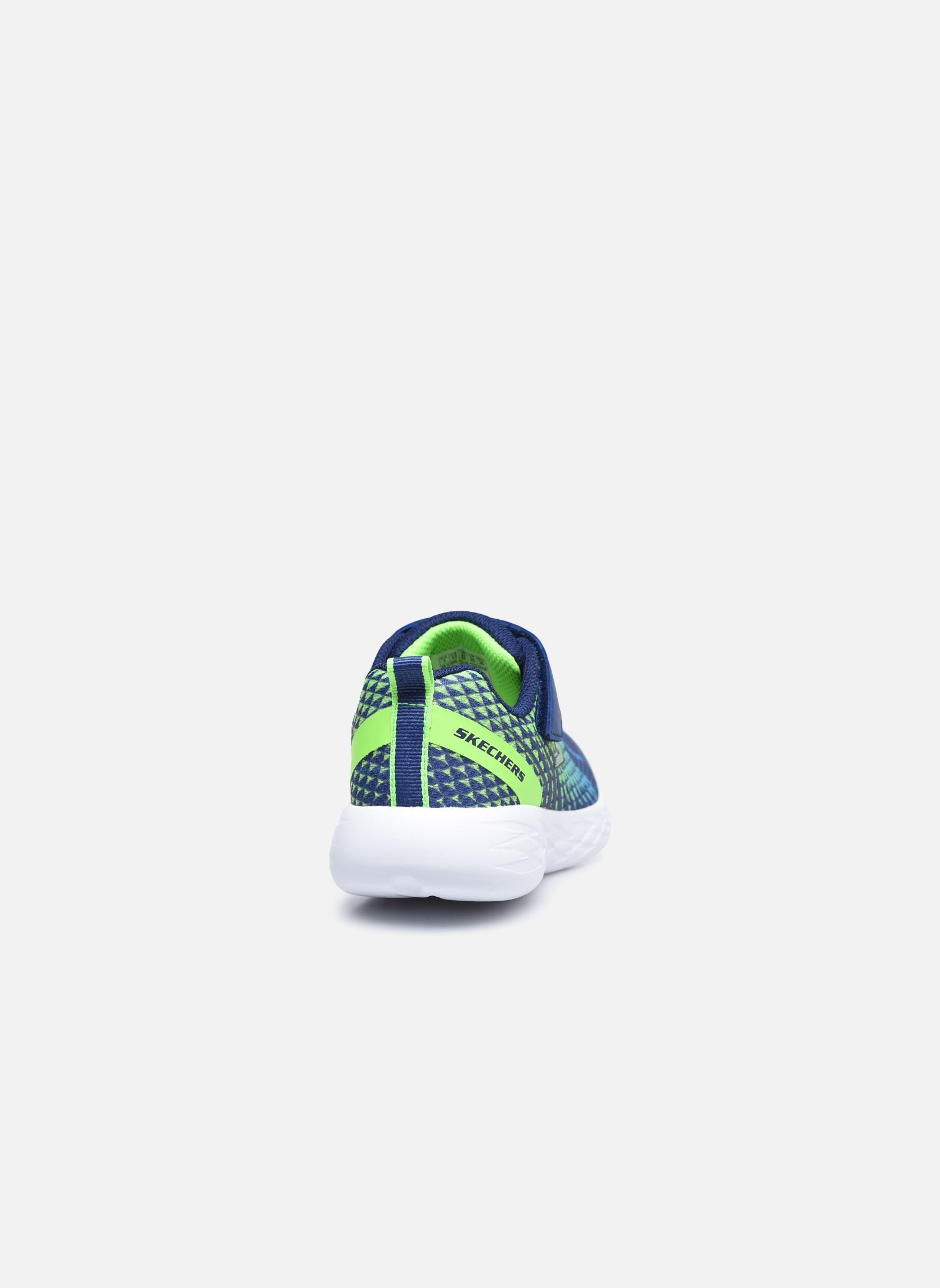 Baskets basses Go Run 600 Baxtux garçon bleu Skechers Baskets basses Go Run 600 Baxtux garçon bleu NVLM