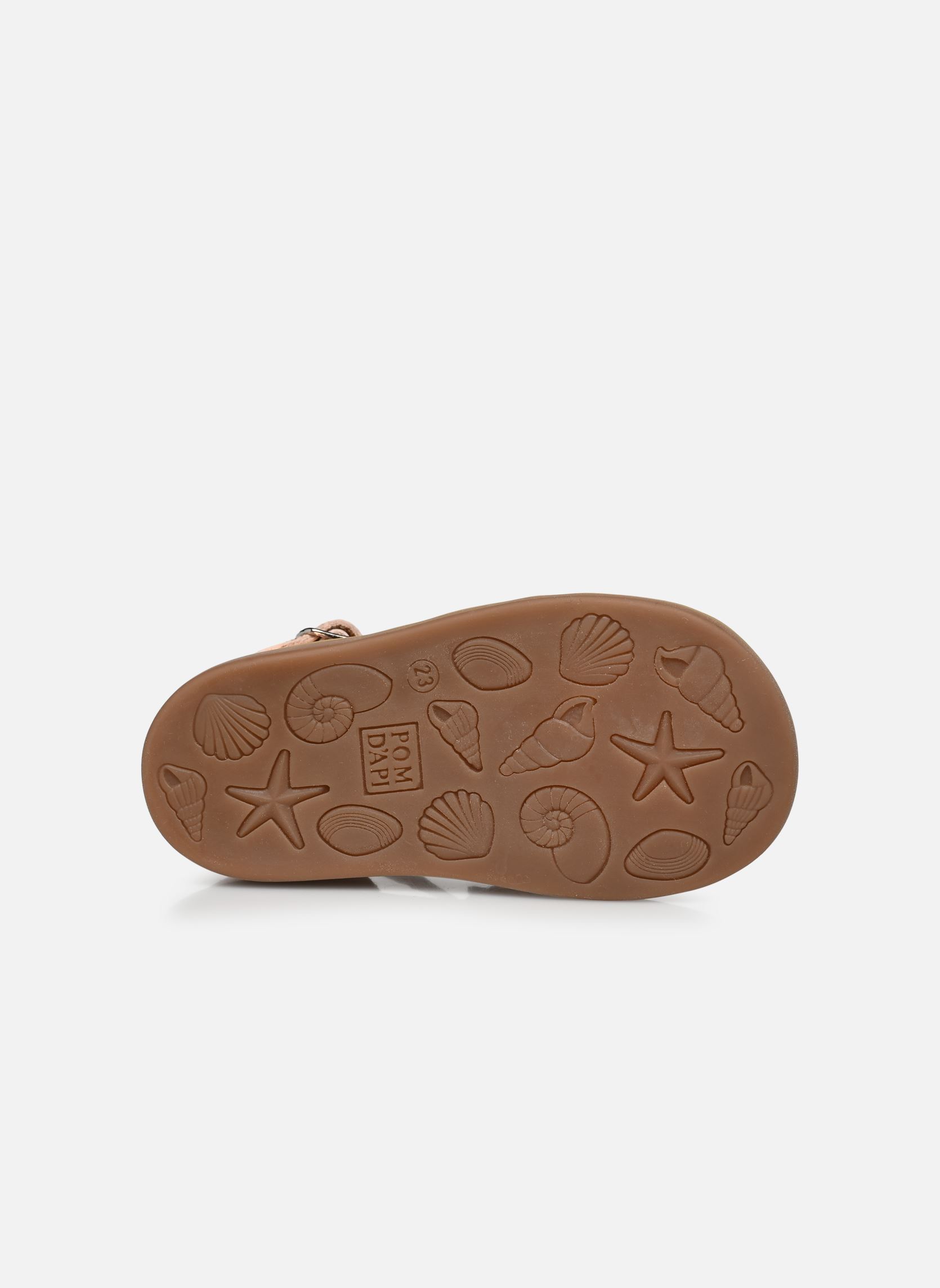 Sandalen Poppy Ananas mädchen beige Pom d Api Sandalen Poppy Ananas mädchen beige NUDE
