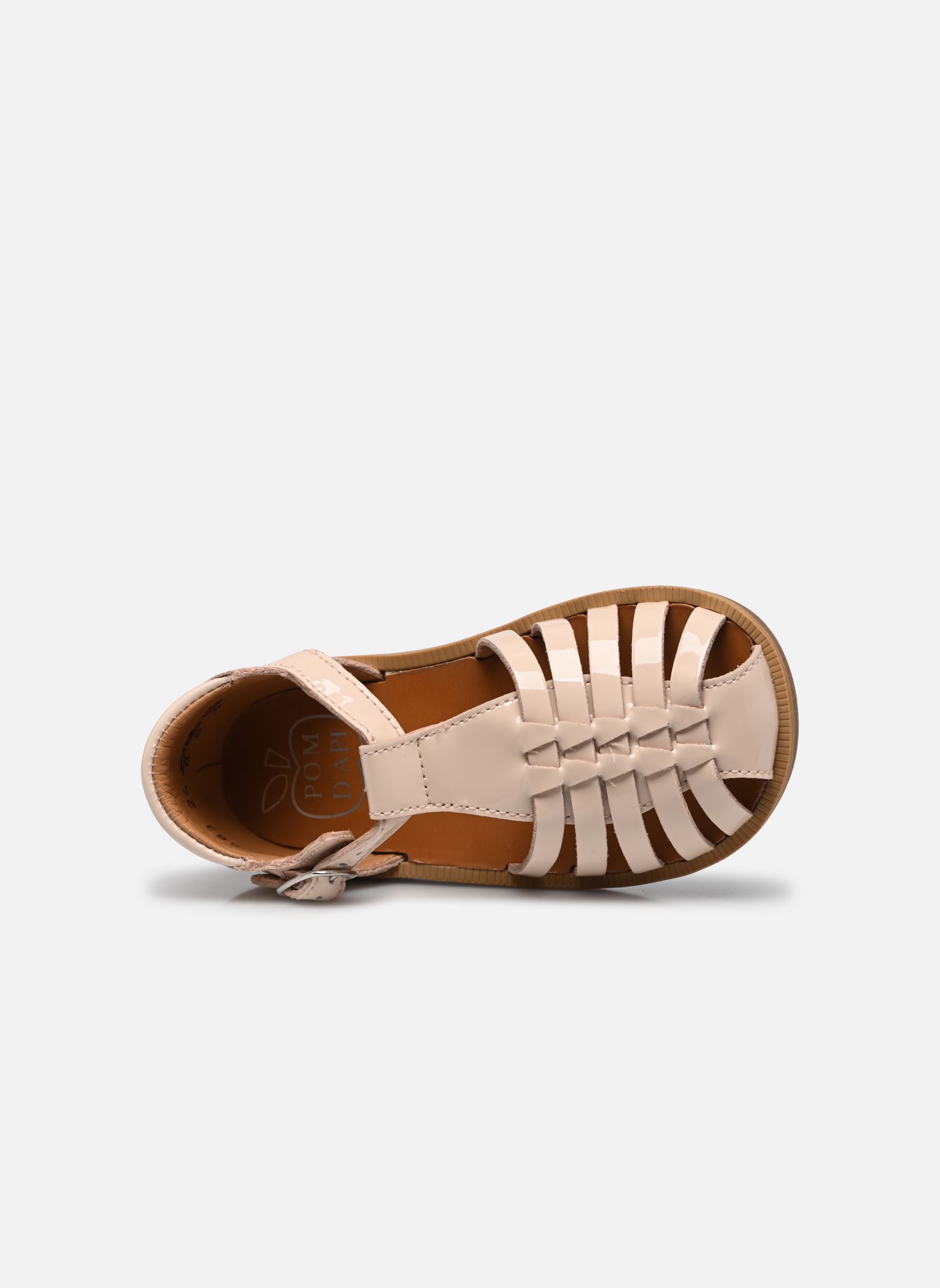 Sandalen Poppy Pitti mädchen rosa Pom d Api Sandalen Poppy Pitti mädchen rosa ROSE PALE