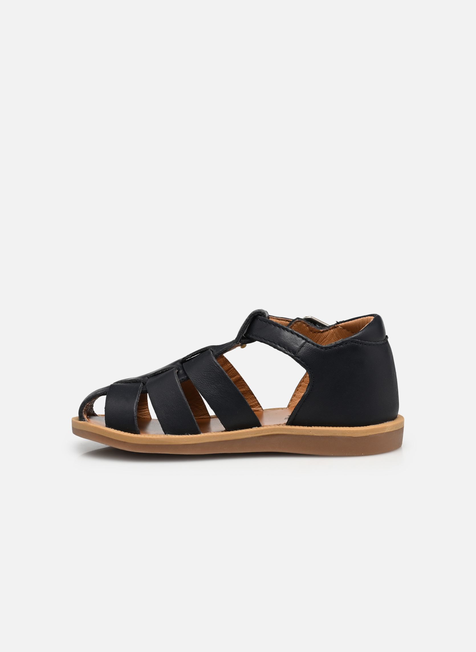Sandales Poppy Daddy bleu Pom d Api Sandales Poppy Daddy bleu MARINE