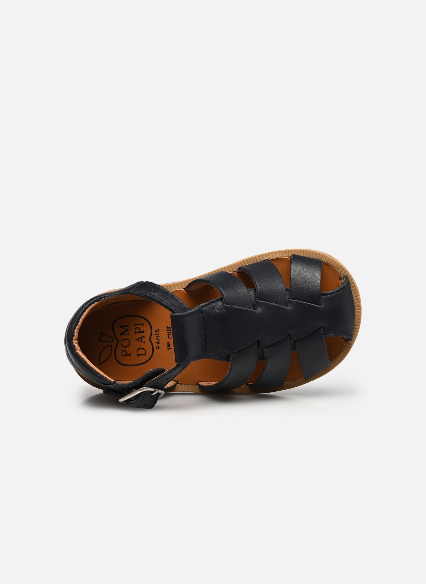 Sandales Poppy Daddy bleu Pom d Api Sandales Poppy Daddy bleu MARINE