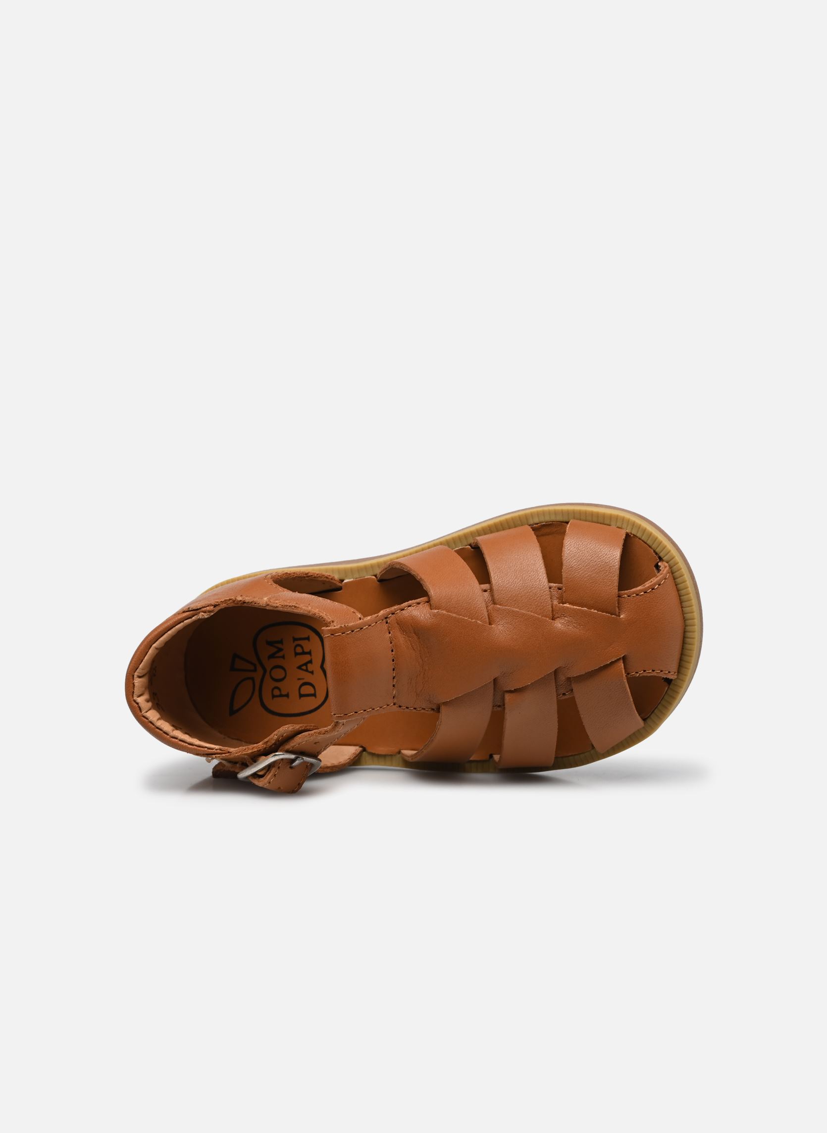 Sandales Poppy Daddy marron Pom d Api Sandales Poppy Daddy marron CAMEL