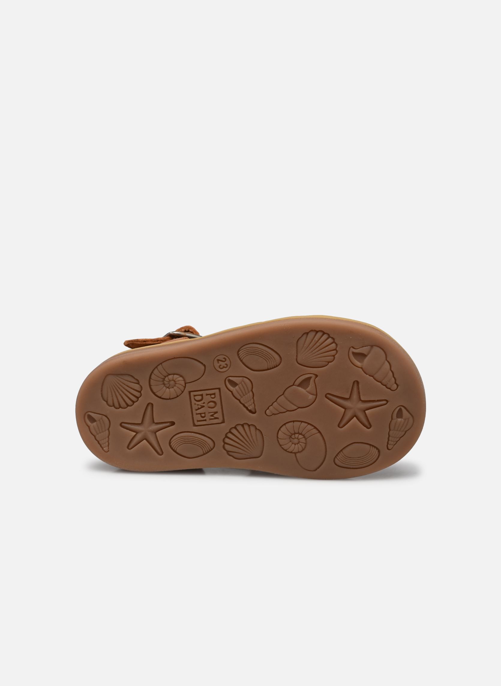 Sandales Poppy Daddy marron Pom d Api Sandales Poppy Daddy marron CAMEL