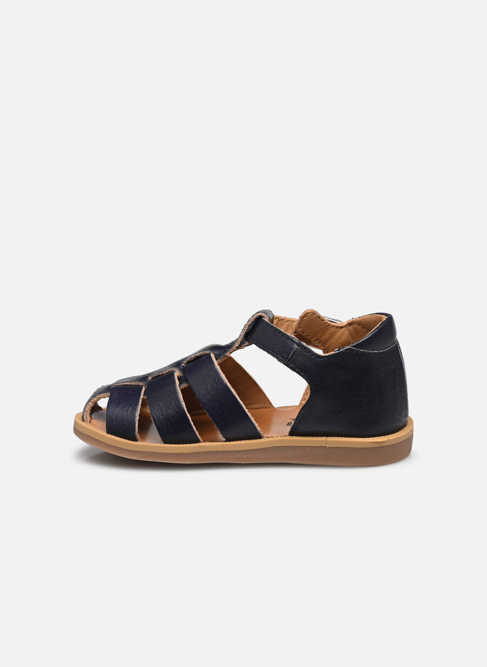 Sandales Poppy Daddy garçon bleu Pom d Api Sandales Poppy Daddy garçon bleu NAVY