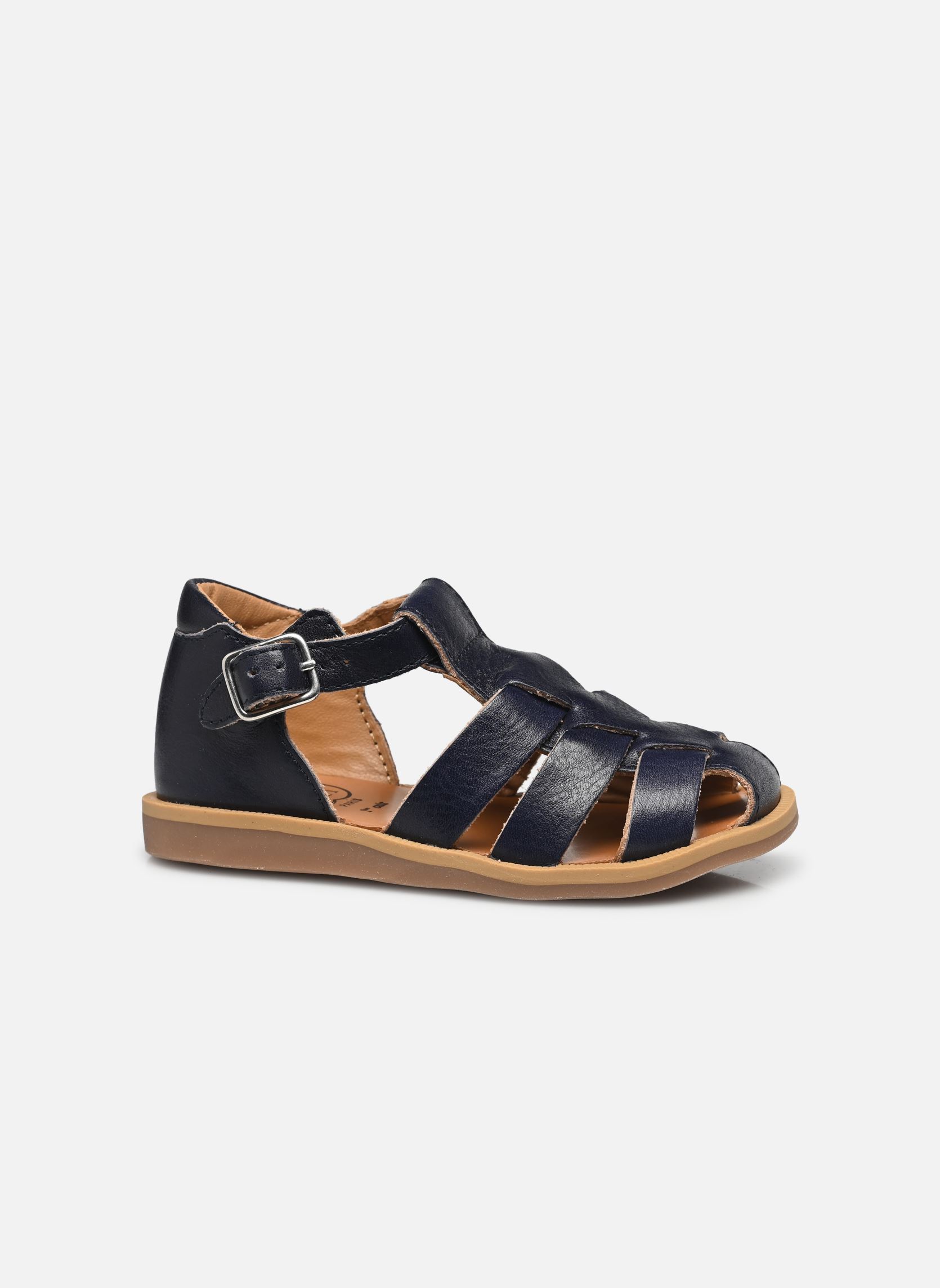 Sandales Poppy Daddy garçon bleu Pom d Api Sandales Poppy Daddy garçon bleu NAVY