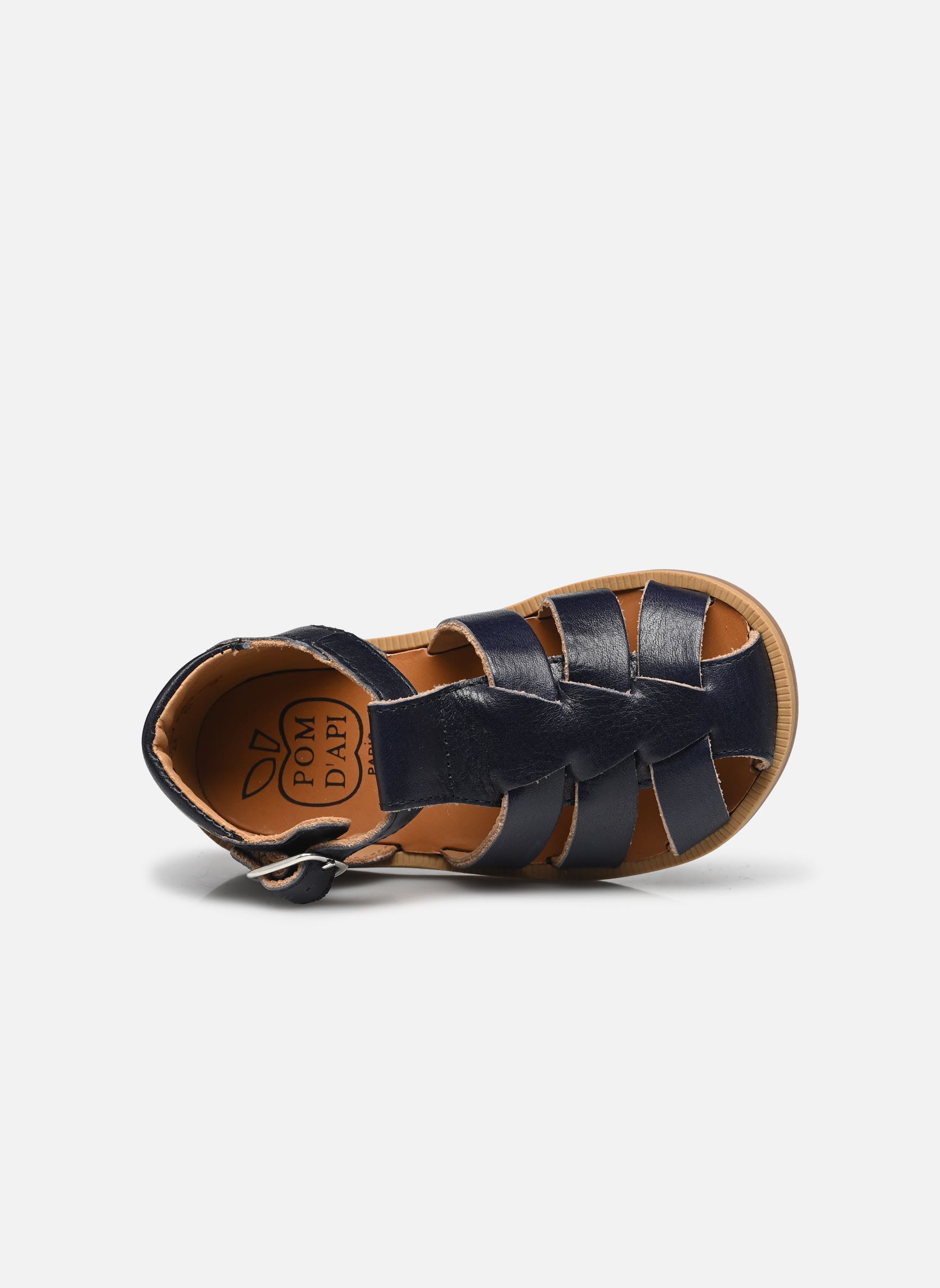 Sandales Poppy Daddy garçon bleu Pom d Api Sandales Poppy Daddy garçon bleu NAVY